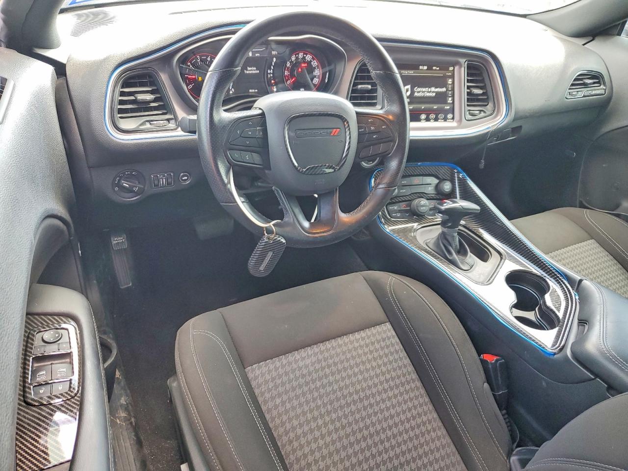 2022 Dodge Challenger Sxt Blue vin: 2C3CDZAG7NH165262