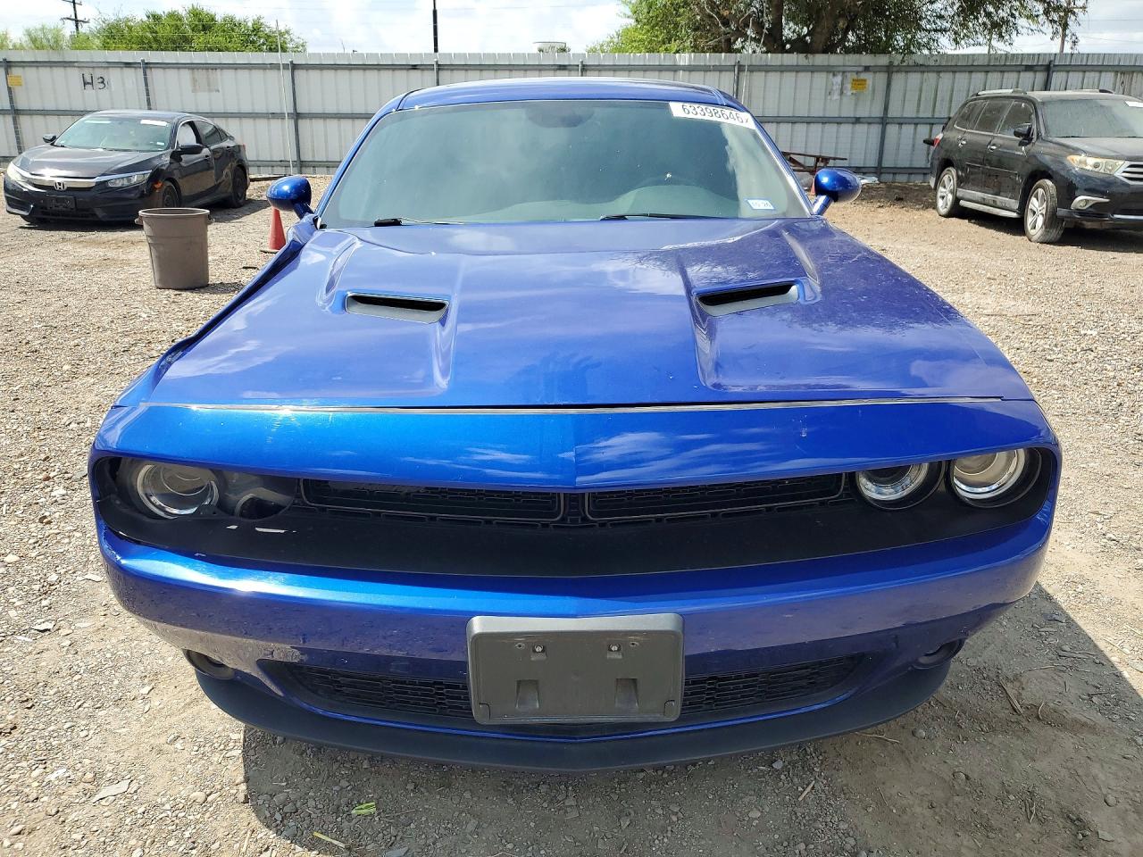 2022 Dodge Challenger Sxt Blue vin: 2C3CDZAG7NH165262