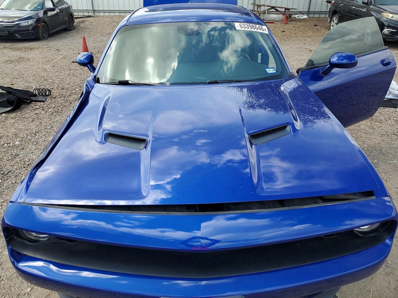 2022 Dodge Challenger Sxt Blue vin: 2C3CDZAG7NH165262