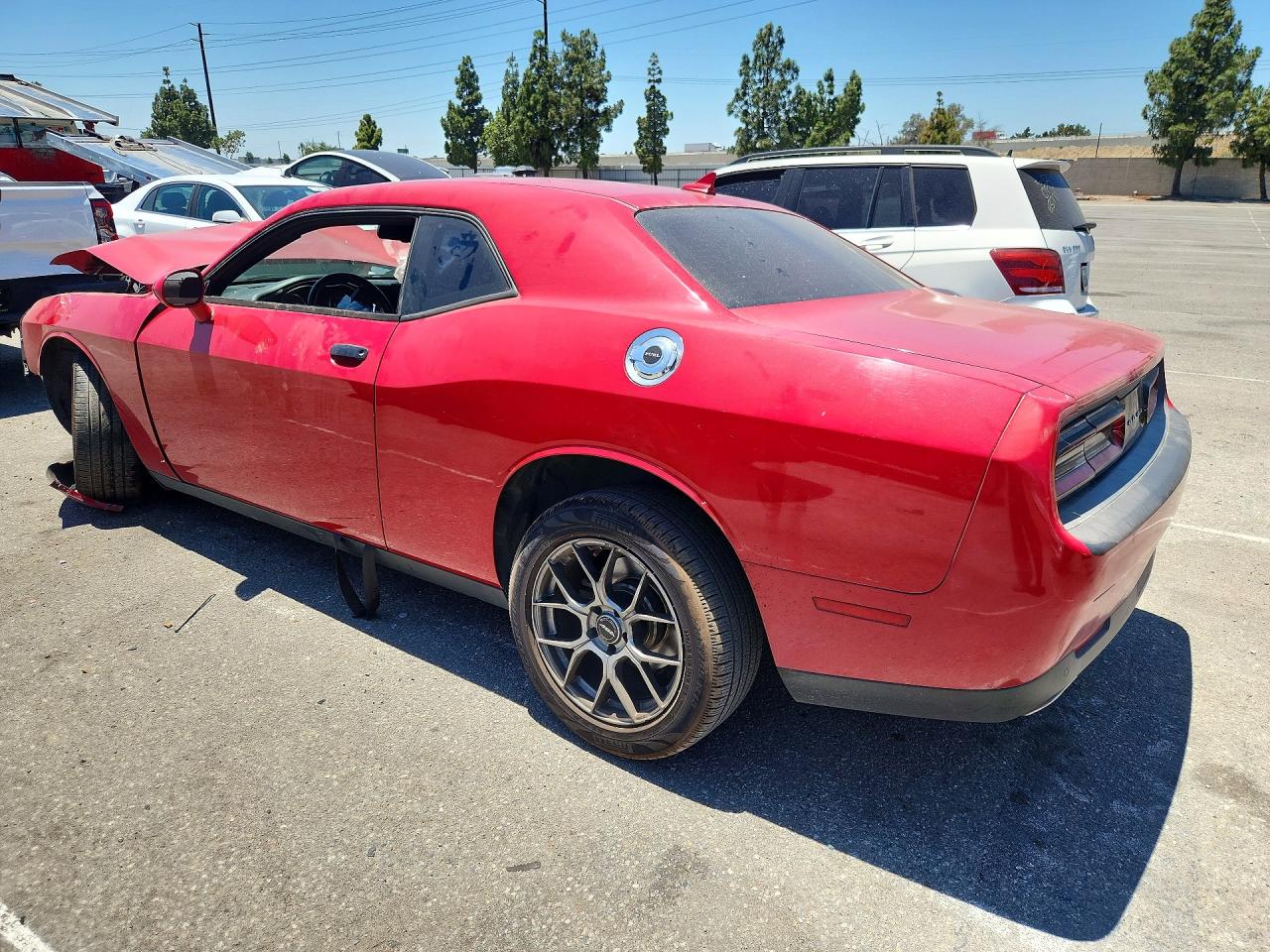 2015 Dodge Challenger Sxt Red vin: 2C3CDZAG8FH740664