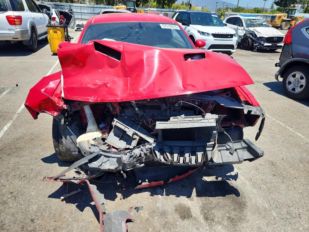 2015 Dodge Challenger Sxt Red vin: 2C3CDZAG8FH740664