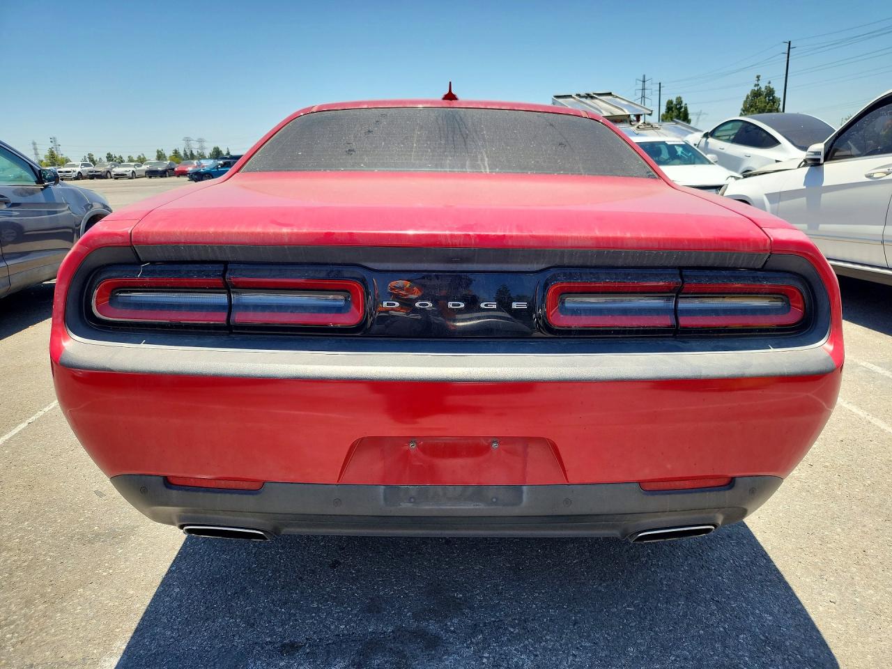 2015 Dodge Challenger Sxt Red vin: 2C3CDZAG8FH740664