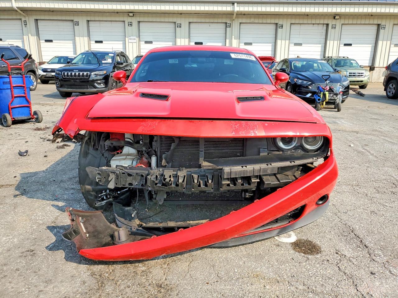 2015 Dodge Challenger Sxt Red vin: 2C3CDZAG8FH798144