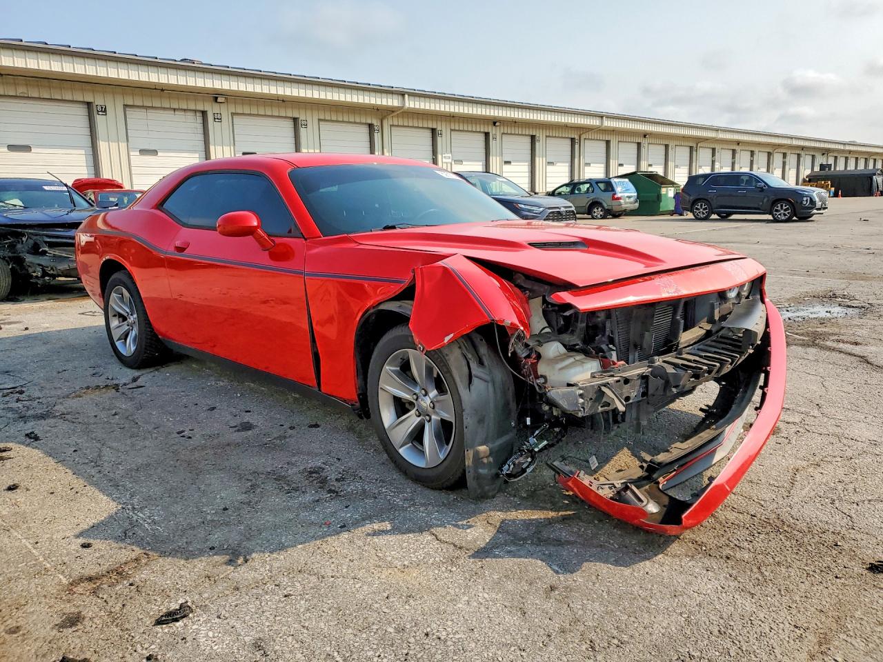 2015 Dodge Challenger Sxt Red vin: 2C3CDZAG8FH798144