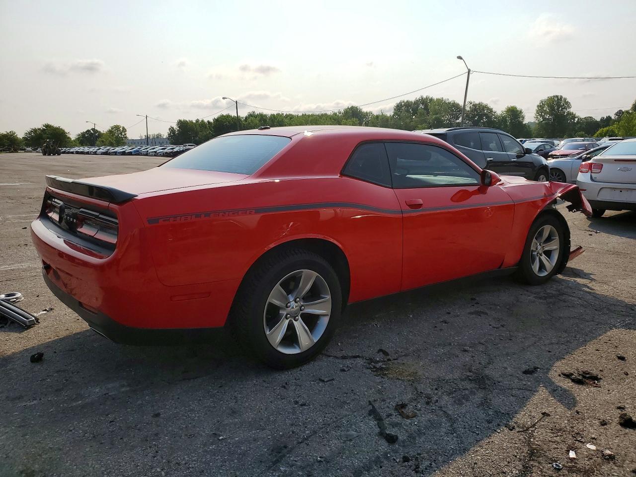 2015 Dodge Challenger Sxt Red vin: 2C3CDZAG8FH798144