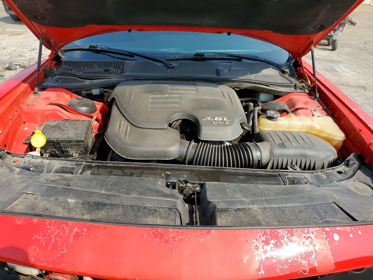 2015 Dodge Challenger Sxt Red vin: 2C3CDZAG8FH798144