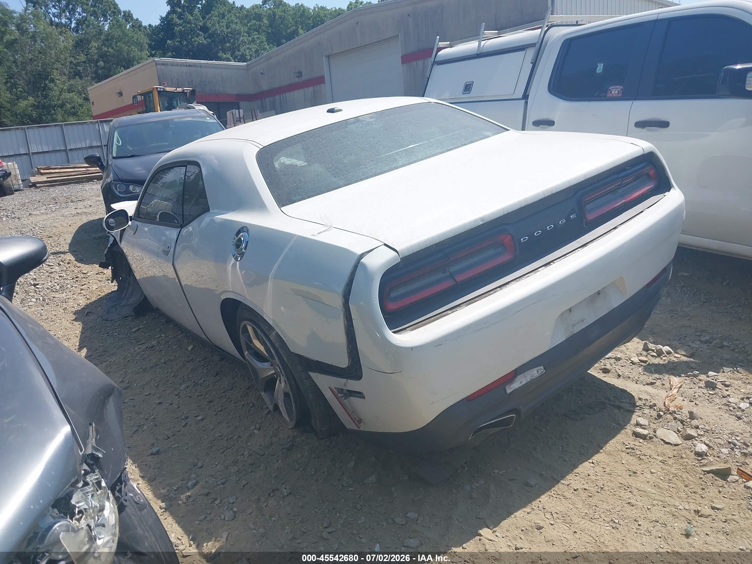 2015 Dodge Challenger Sxt White vin: 2C3CDZAG8FH885039