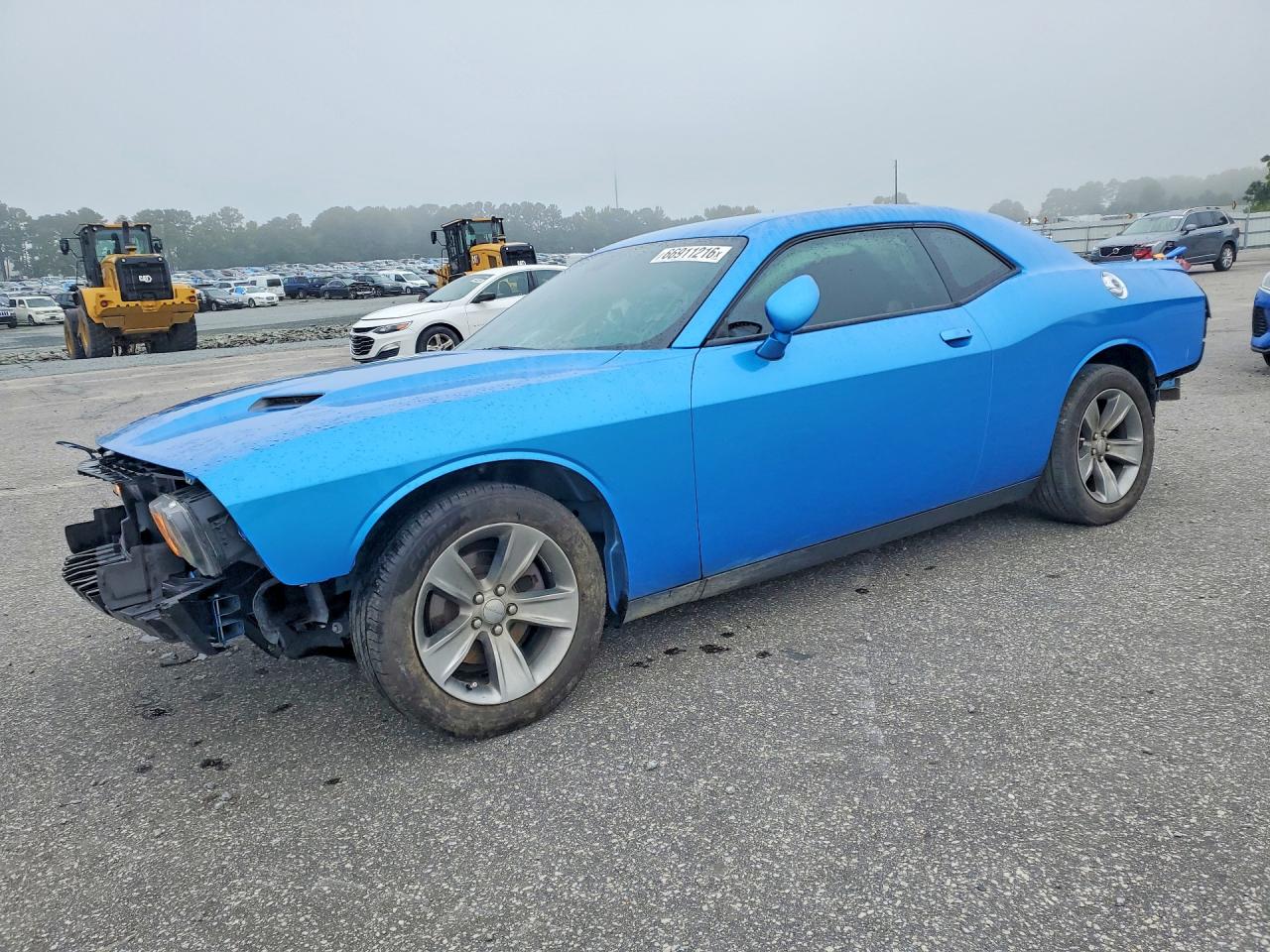 2019 Dodge Challenger Sxt Blue vin: 2C3CDZAG8KH672375