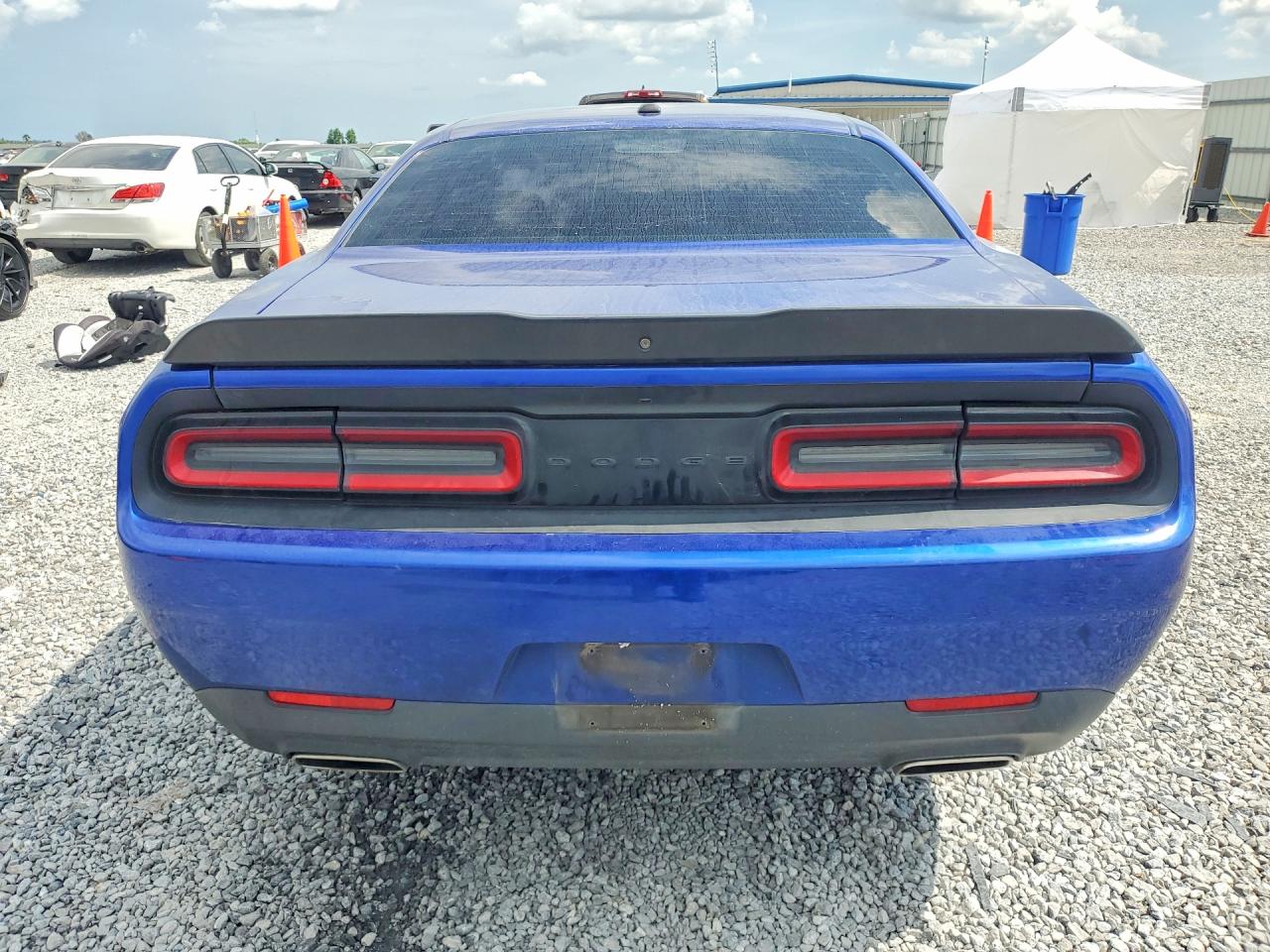 2020 Dodge Challenger Sxt Blue vin: 2C3CDZAG8LH132655