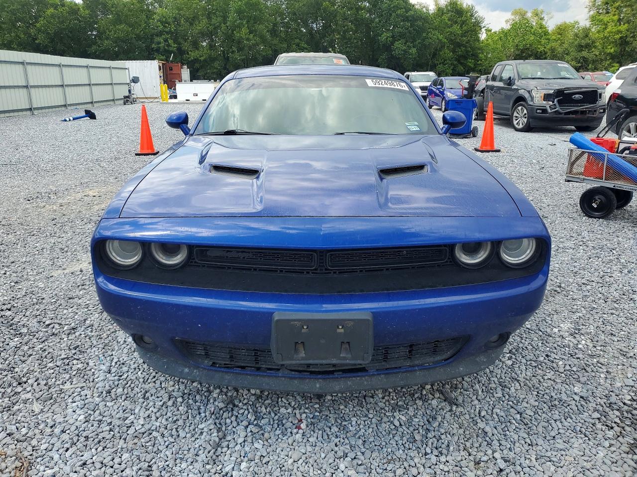 2020 Dodge Challenger Sxt Blue vin: 2C3CDZAG8LH132655