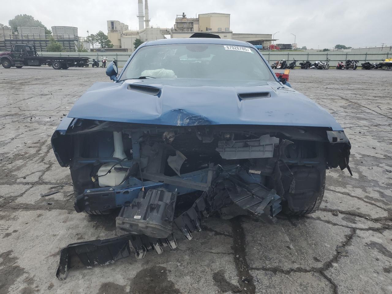 2020 Dodge Challenger Sxt Синий vin: 2C3CDZAG8LH211033