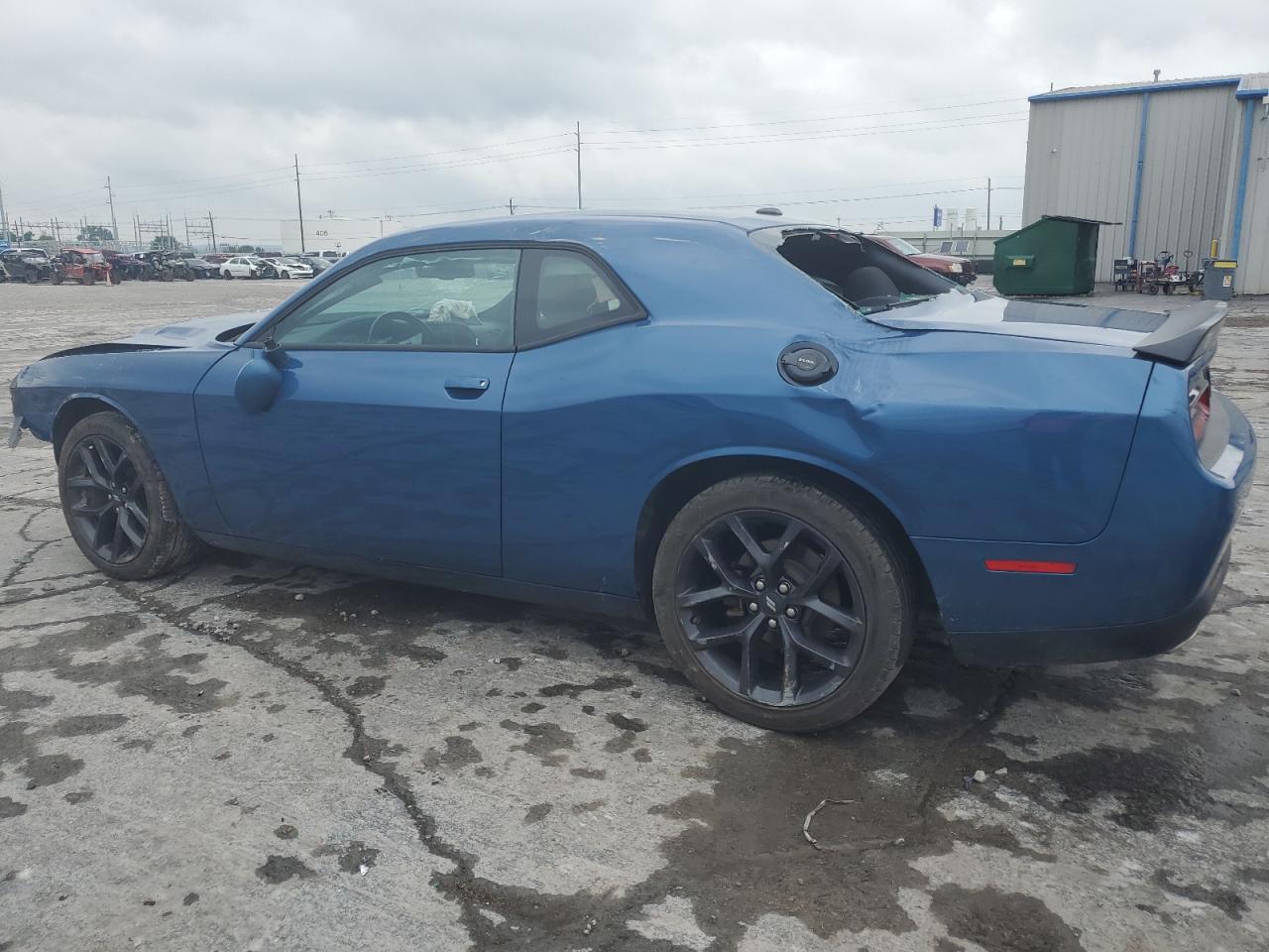 2020 Dodge Challenger Sxt Синий vin: 2C3CDZAG8LH211033
