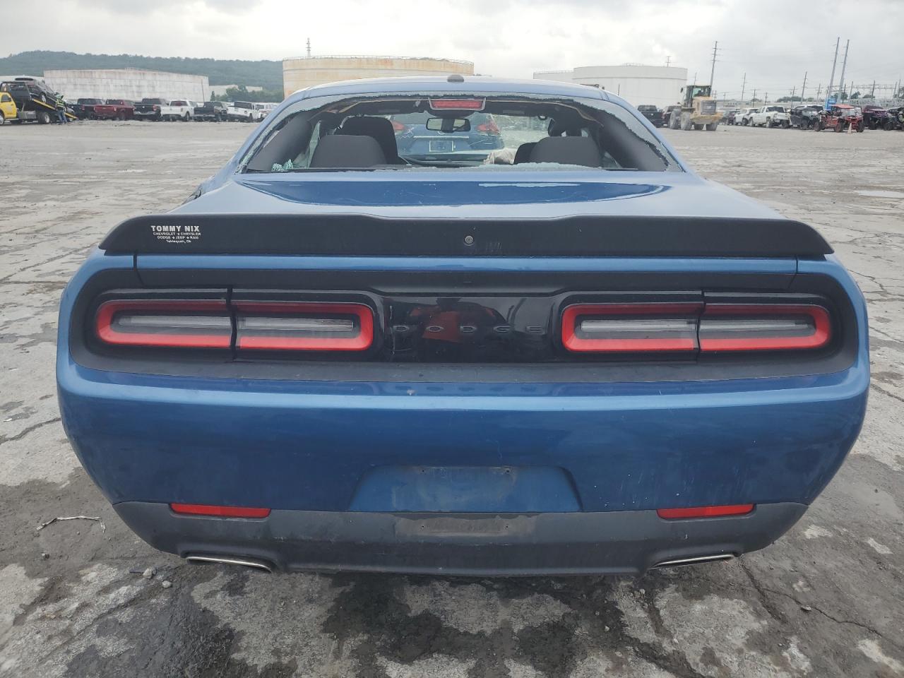 2020 Dodge Challenger Sxt Синий vin: 2C3CDZAG8LH211033