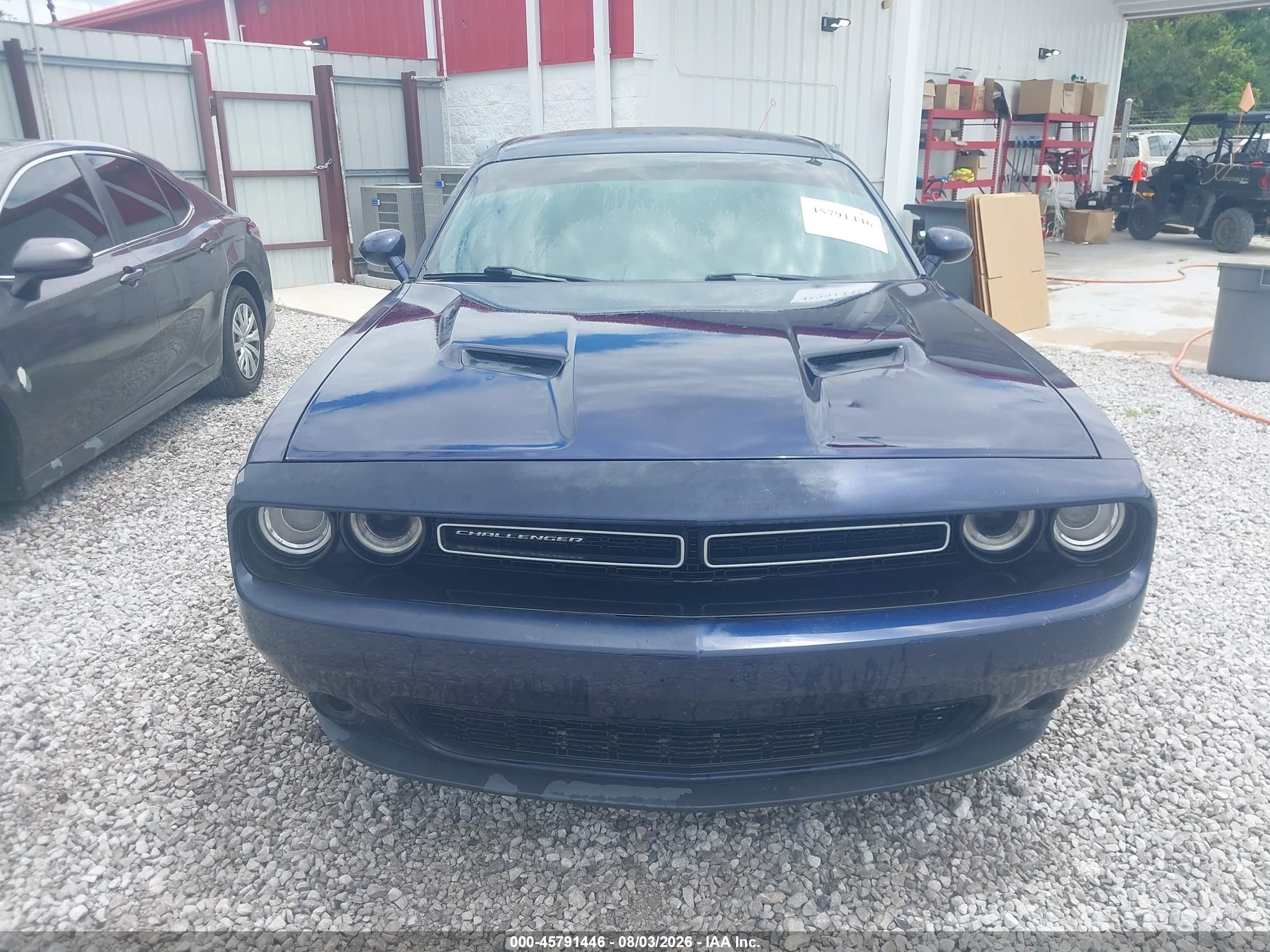 2015 Dodge Challenger Sxt Blue vin: 2C3CDZAG9FH706751