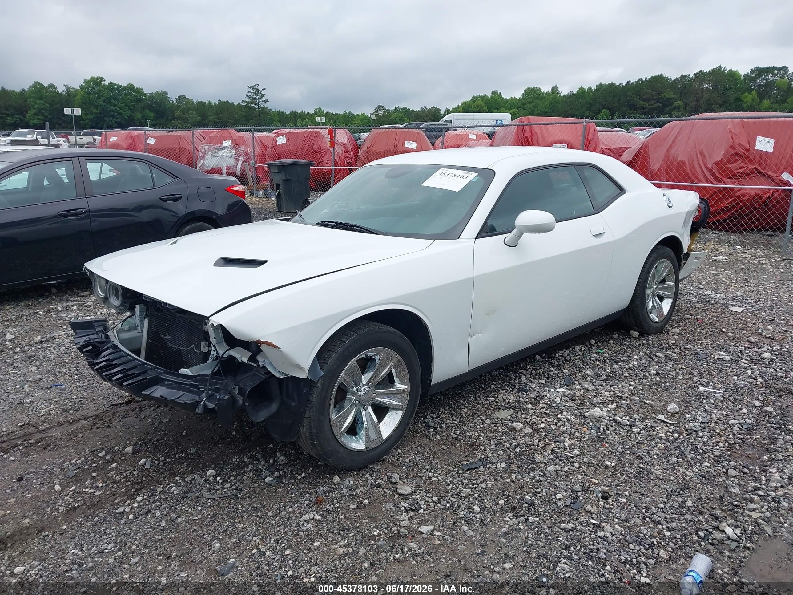 2015 Dodge Challenger Sxt Белый vin: 2C3CDZAG9FH716003