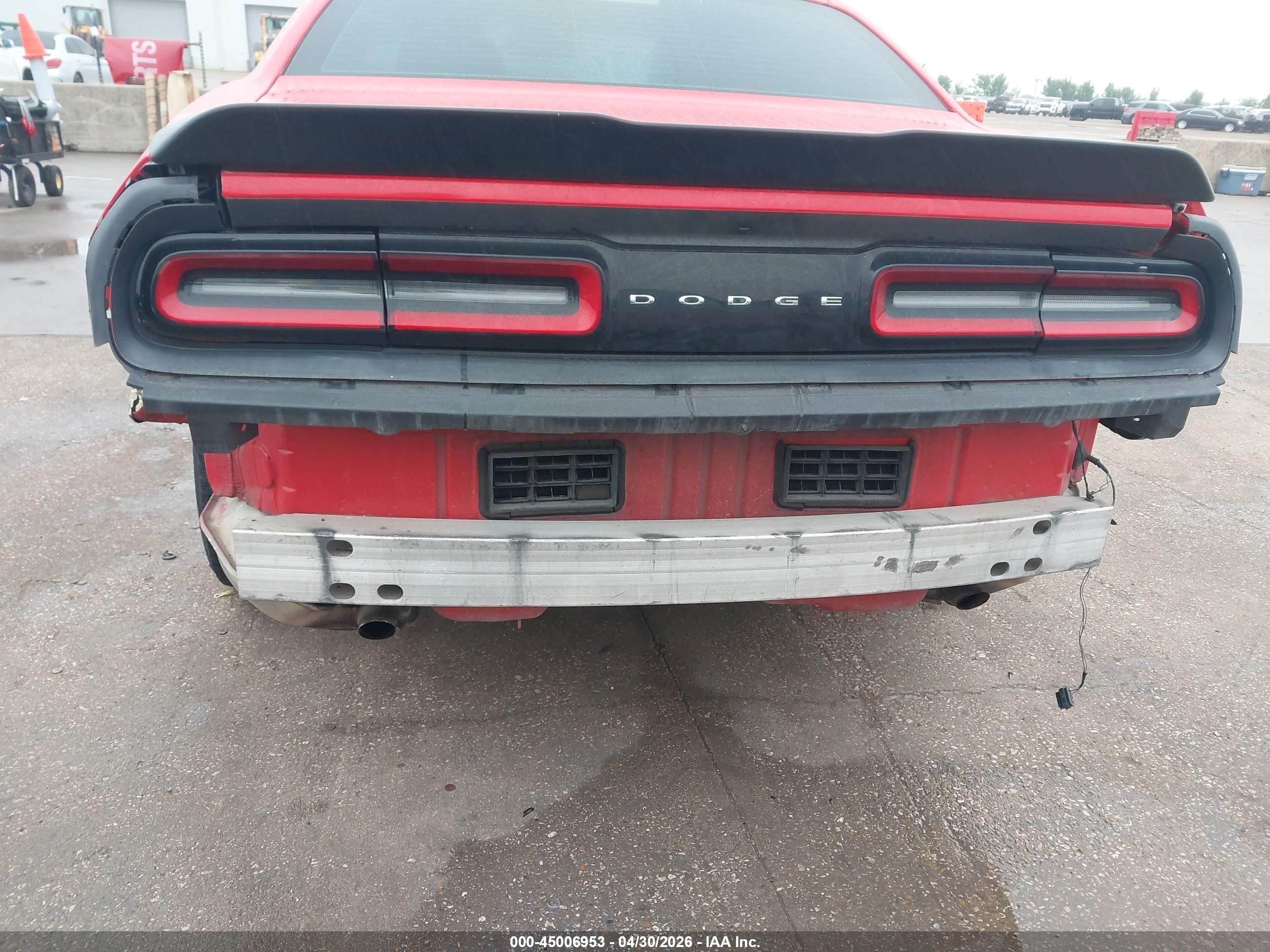 2015 Dodge Challenger Sxt Red vin: 2C3CDZAG9FH720648