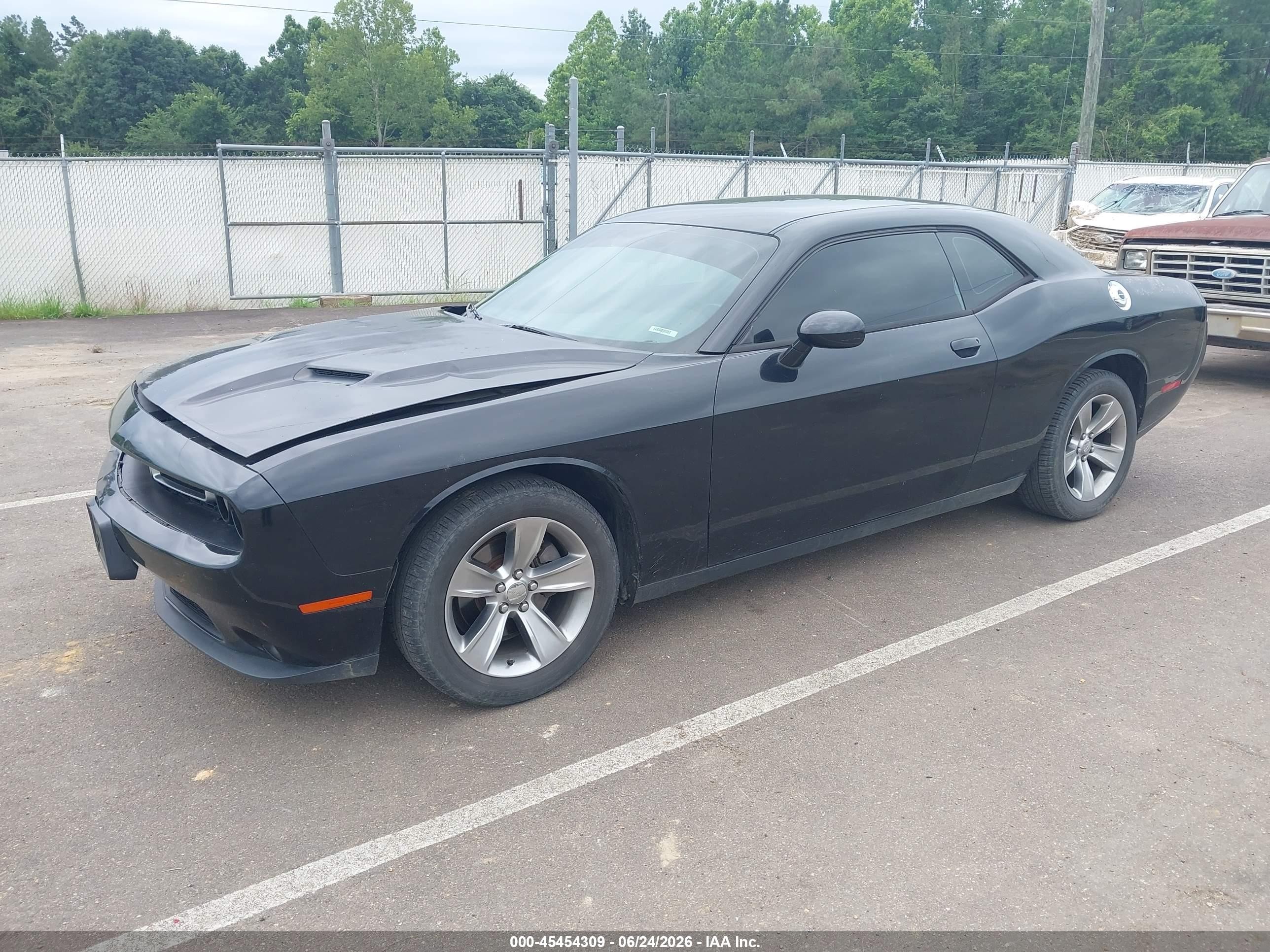 2015 Dodge Challenger Sxt Черный vin: 2C3CDZAG9FH732797