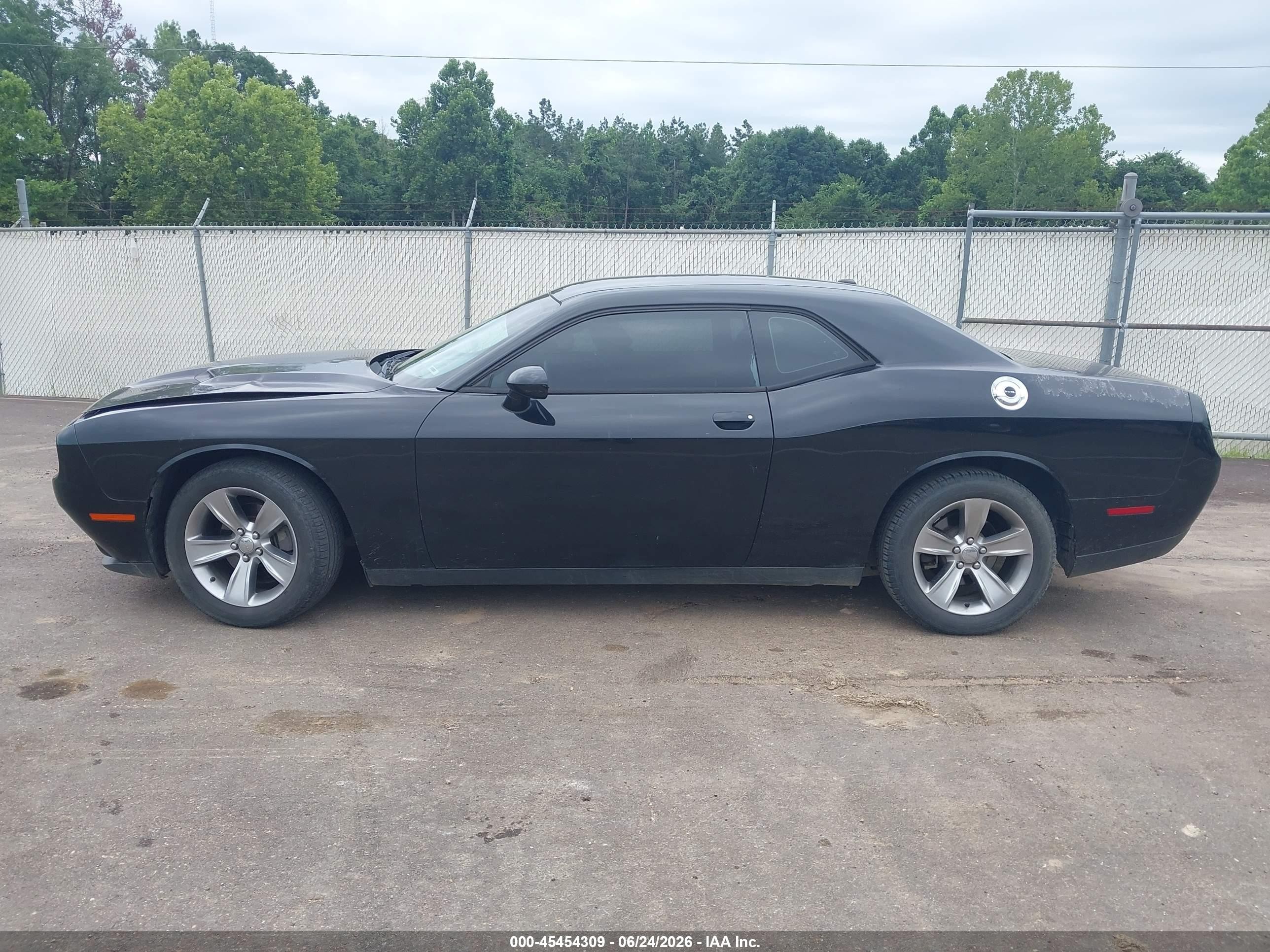 2015 Dodge Challenger Sxt Черный vin: 2C3CDZAG9FH732797