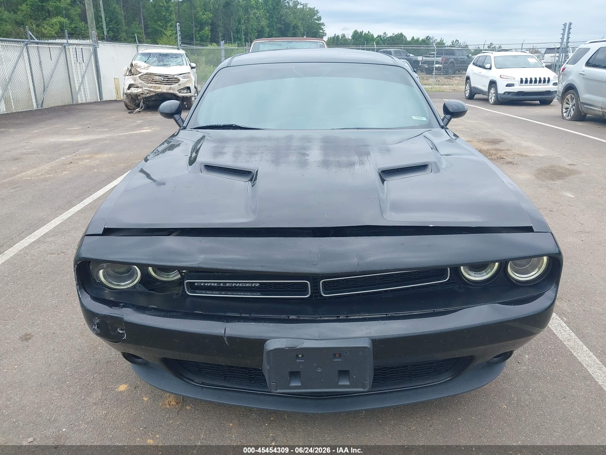 2015 Dodge Challenger Sxt Черный vin: 2C3CDZAG9FH732797