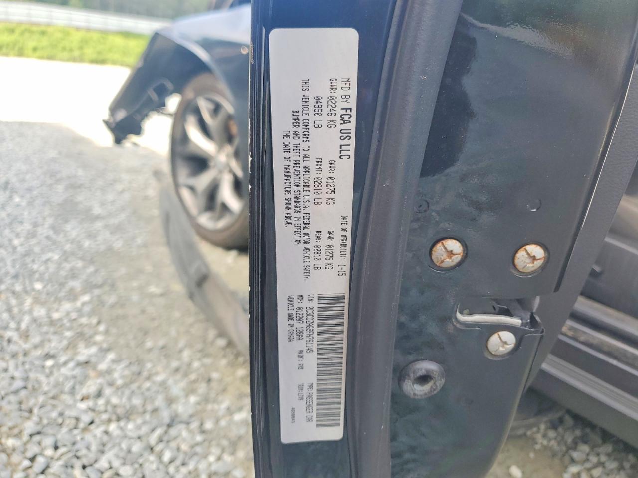 2015 Dodge Challenger Sxt Black vin: 2C3CDZAG9FH761149