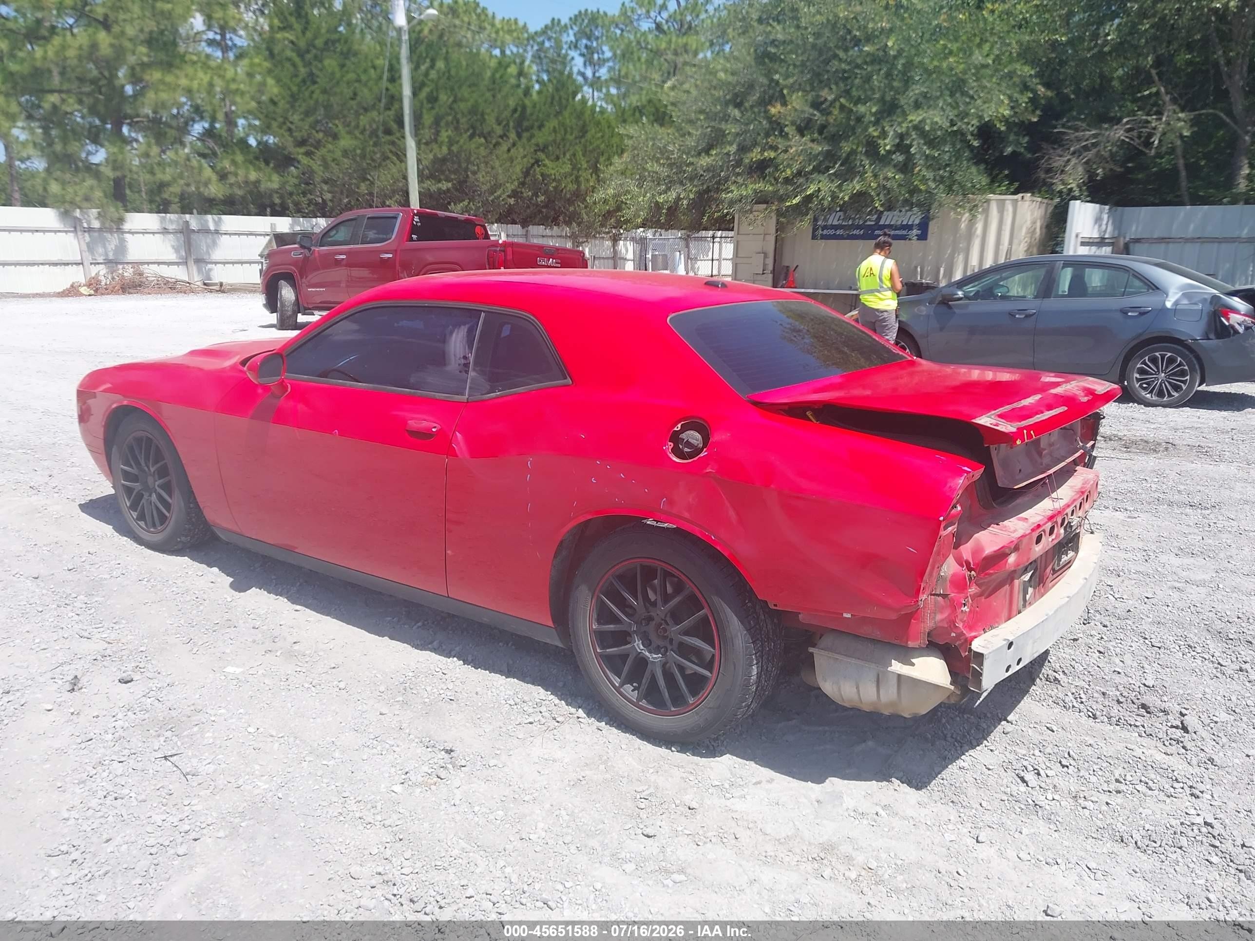 2015 Dodge Challenger Sxt Red vin: 2C3CDZAG9FH787833