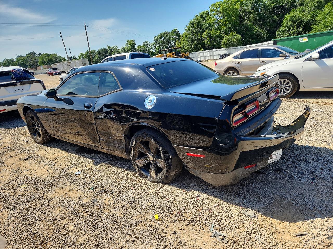 2015 Dodge Challenger Sxt Black vin: 2C3CDZAG9FH811094