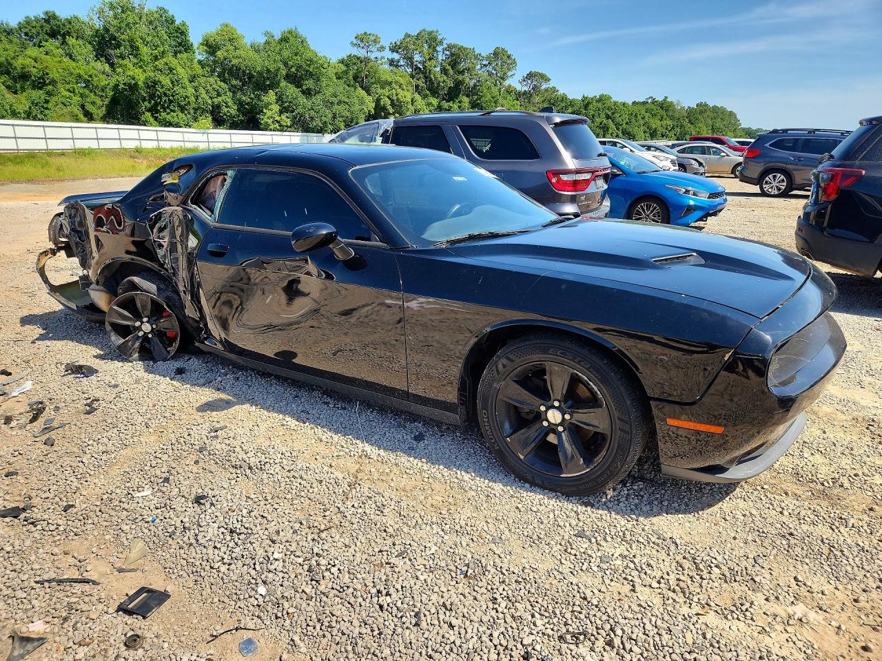 2015 Dodge Challenger Sxt Black vin: 2C3CDZAG9FH811094
