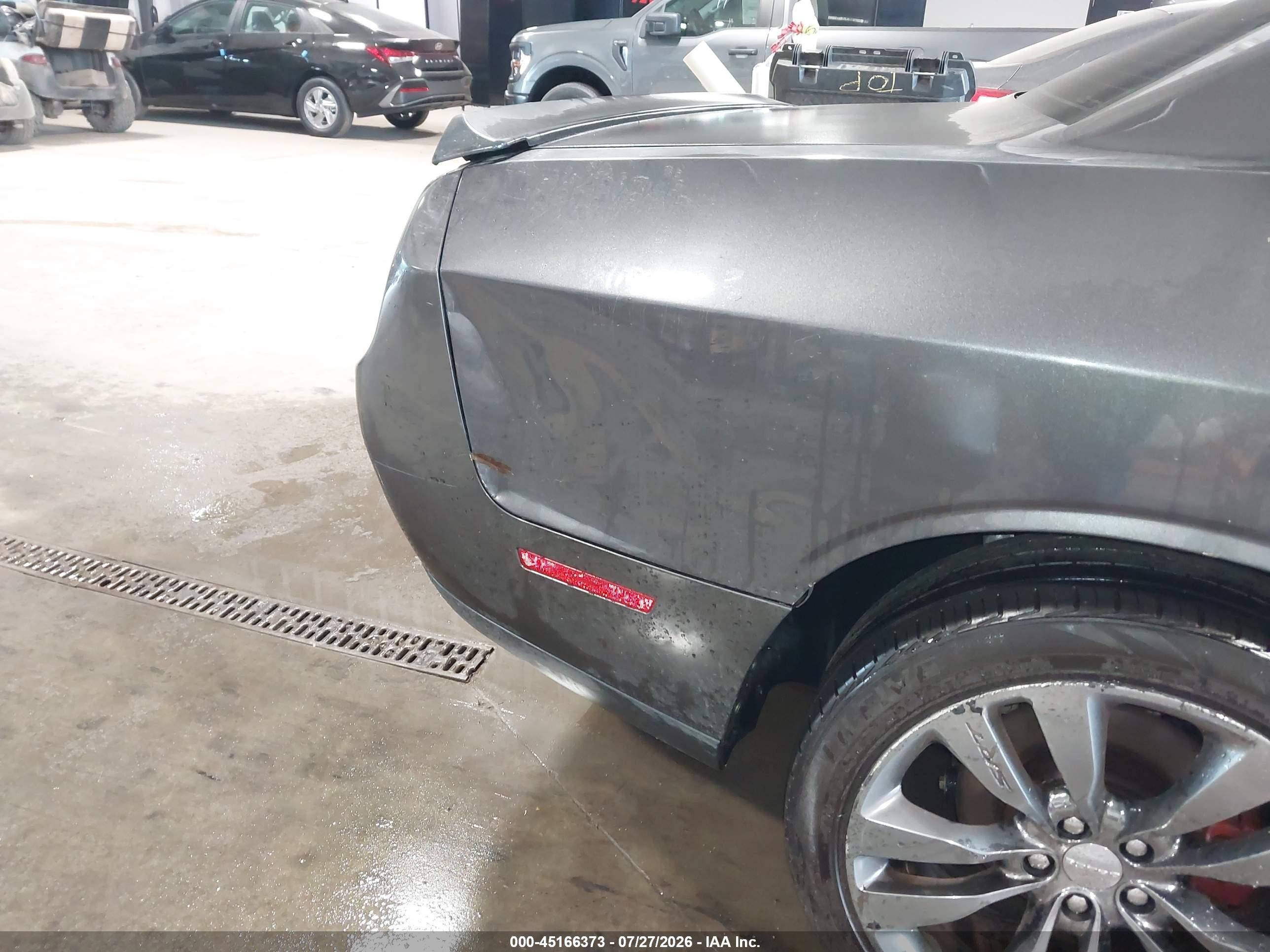 2015 Dodge Challenger Sxt Gray vin: 2C3CDZAG9FH834875