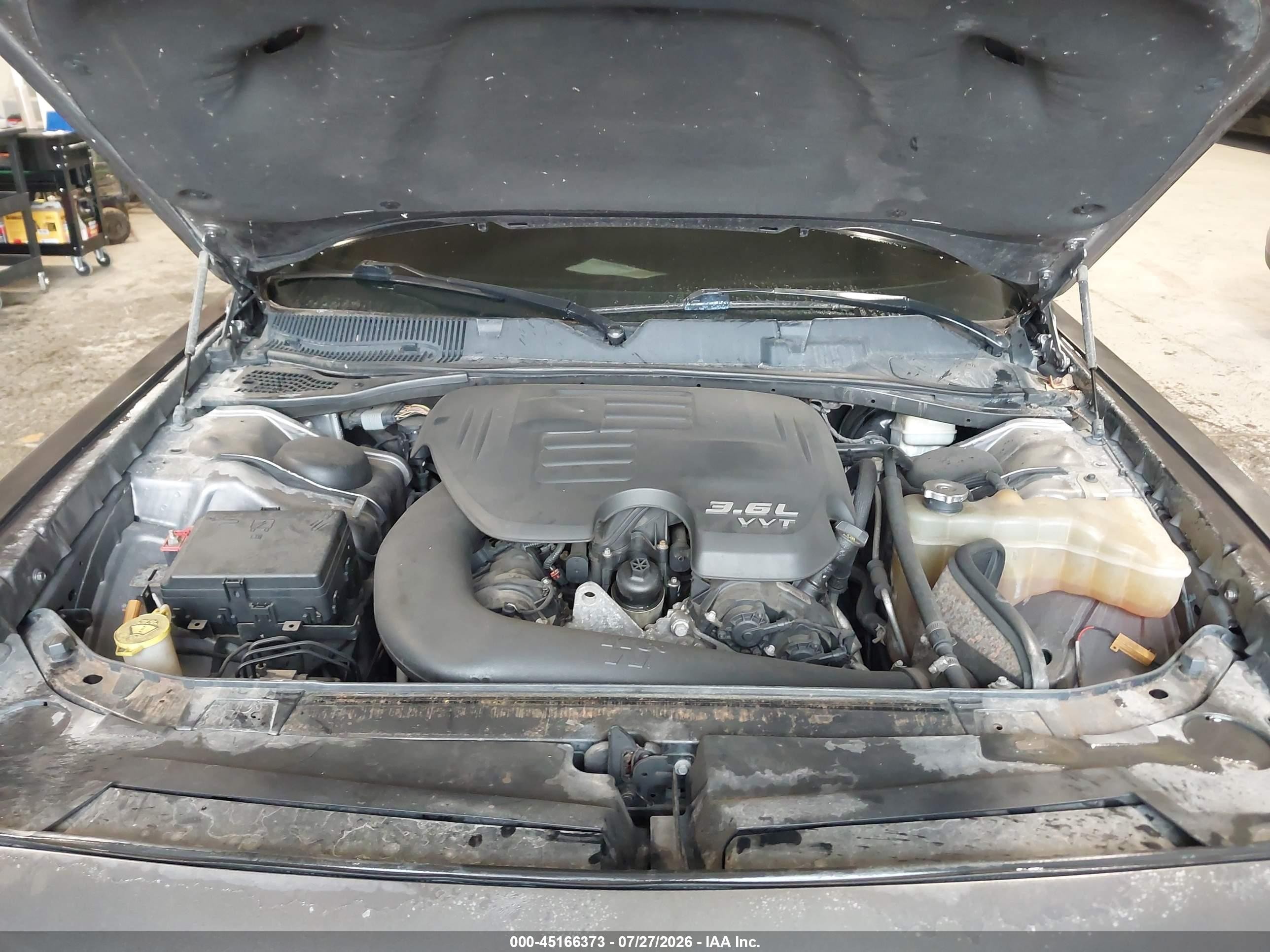 2015 Dodge Challenger Sxt Gray vin: 2C3CDZAG9FH834875