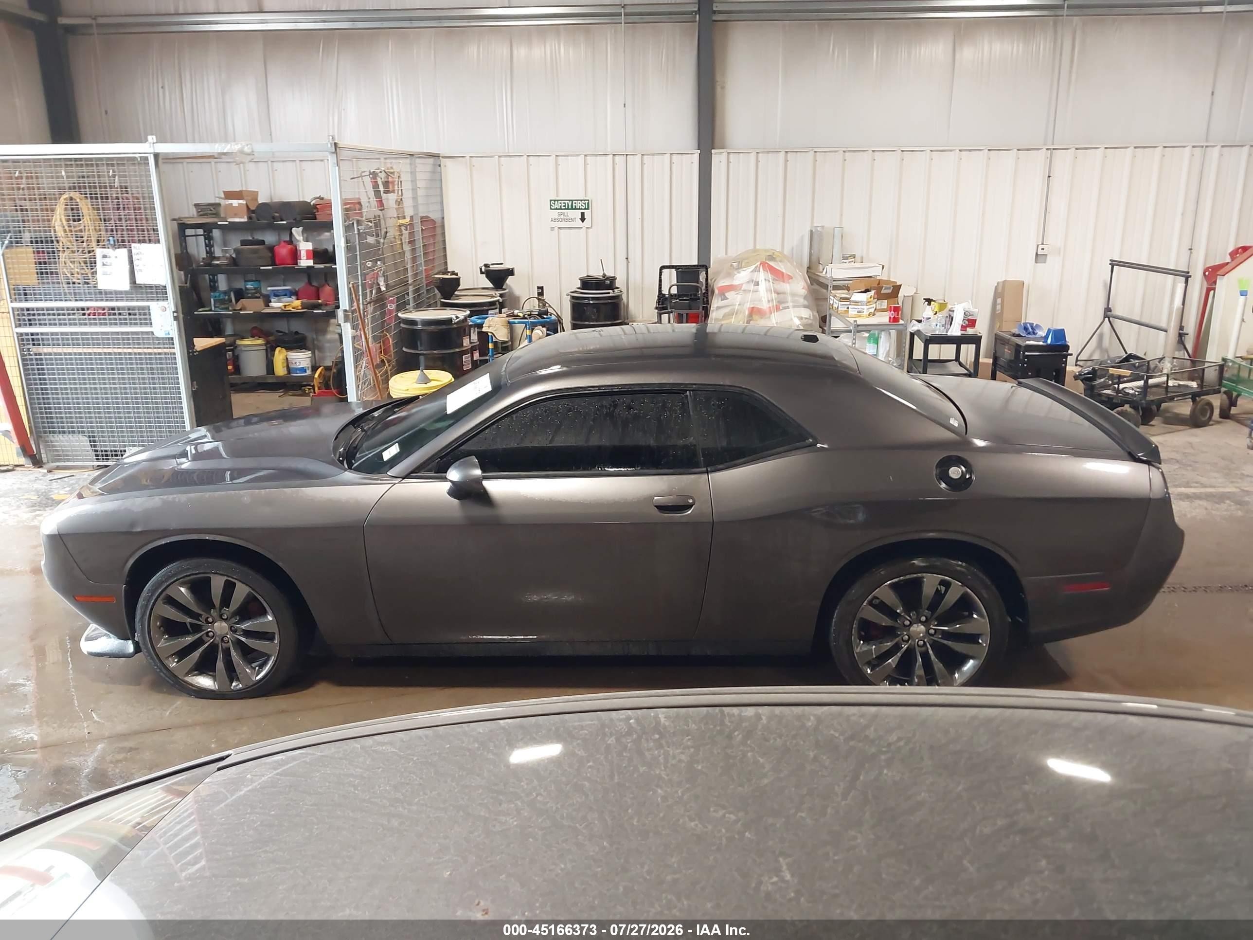 2015 Dodge Challenger Sxt Gray vin: 2C3CDZAG9FH834875