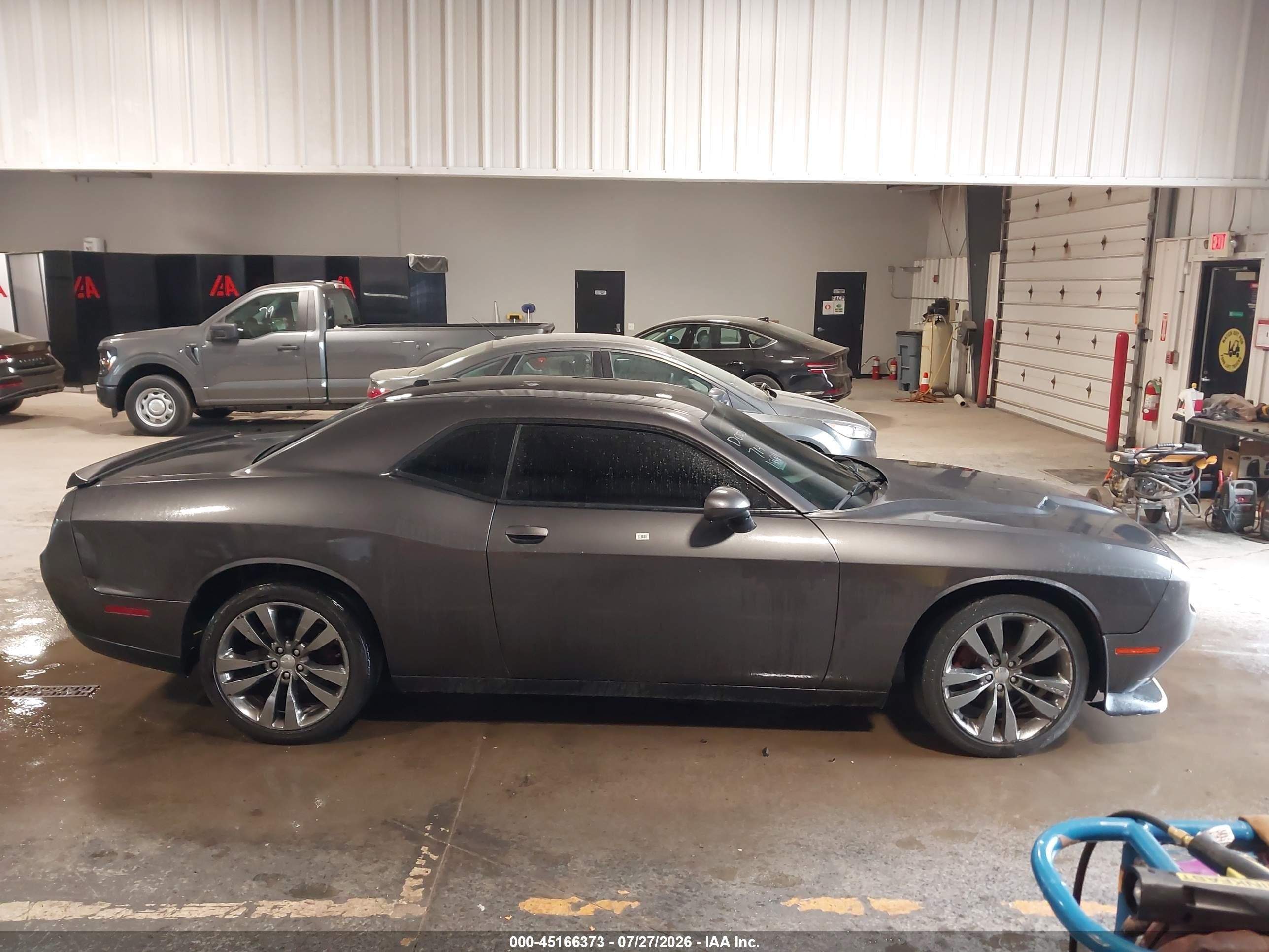 2015 Dodge Challenger Sxt Gray vin: 2C3CDZAG9FH834875