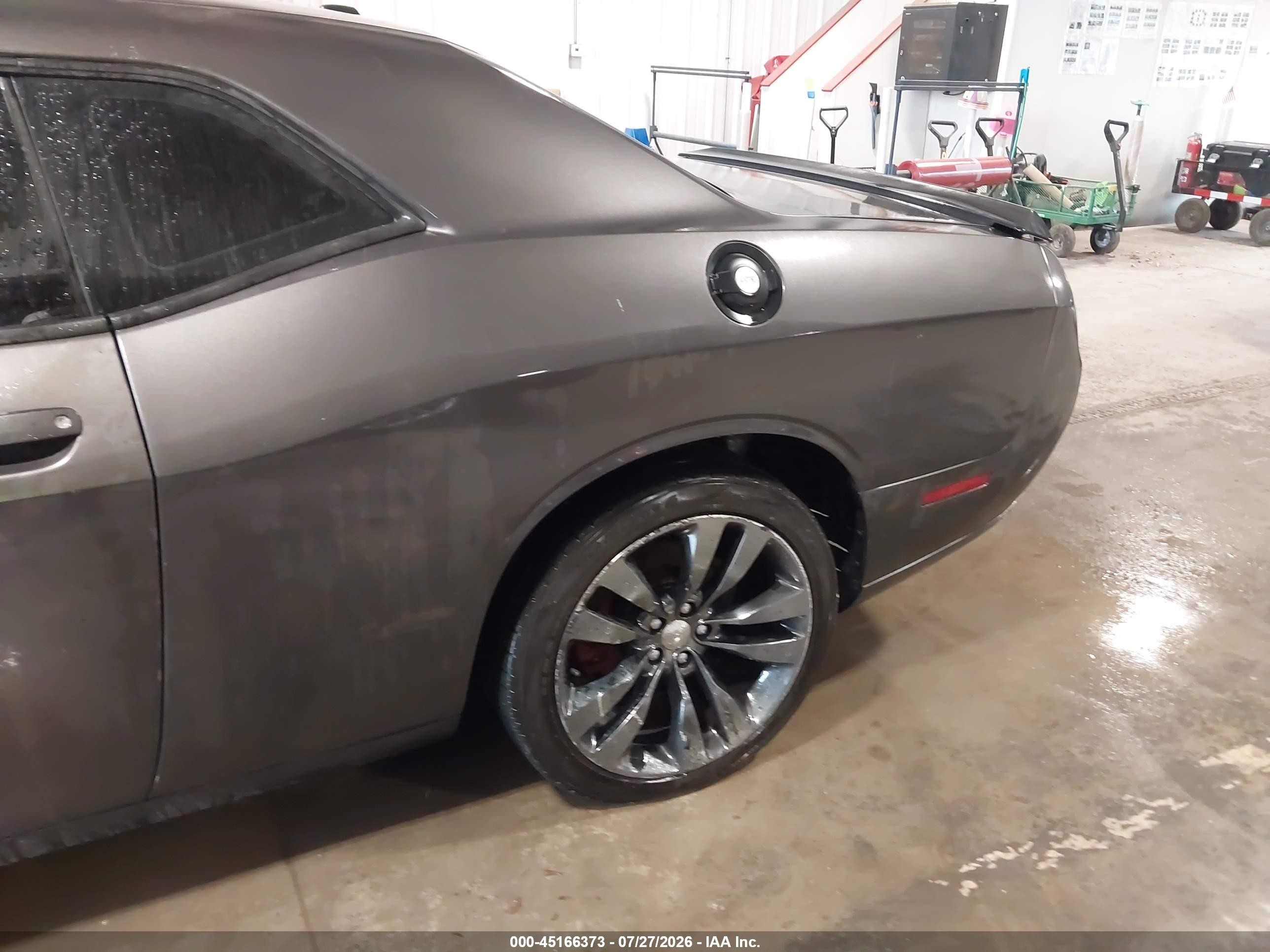 2015 Dodge Challenger Sxt Gray vin: 2C3CDZAG9FH834875