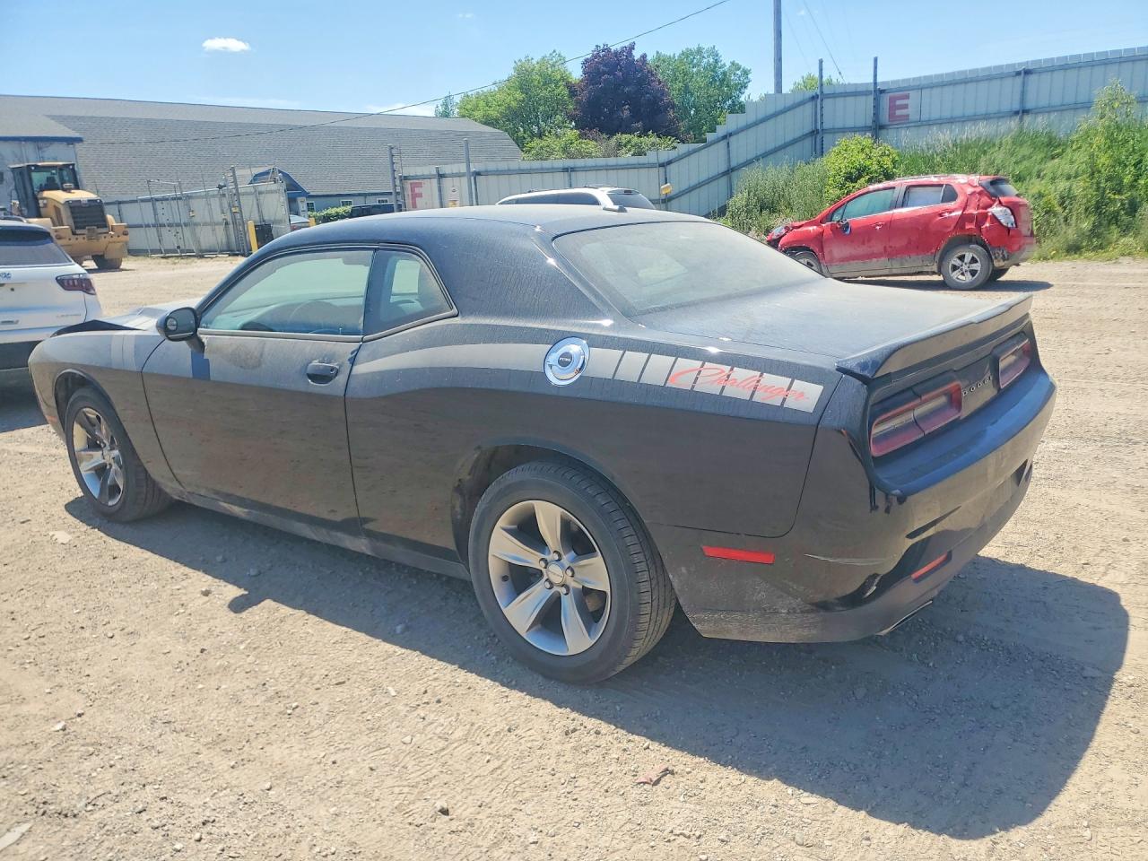 2015 Dodge Challenger Sxt Black vin: 2C3CDZAG9FH877483
