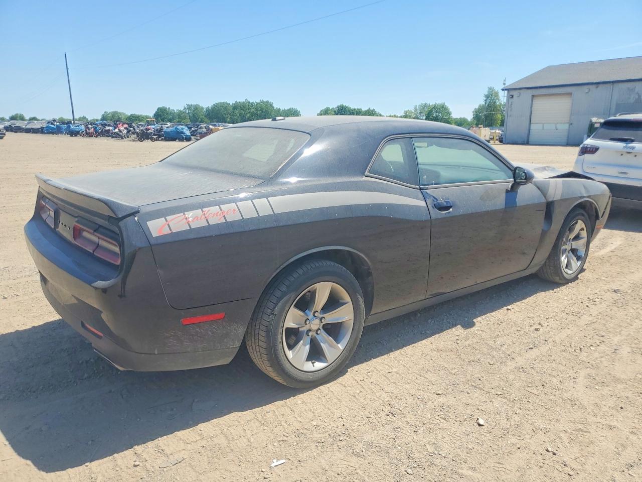 2015 Dodge Challenger Sxt Black vin: 2C3CDZAG9FH877483