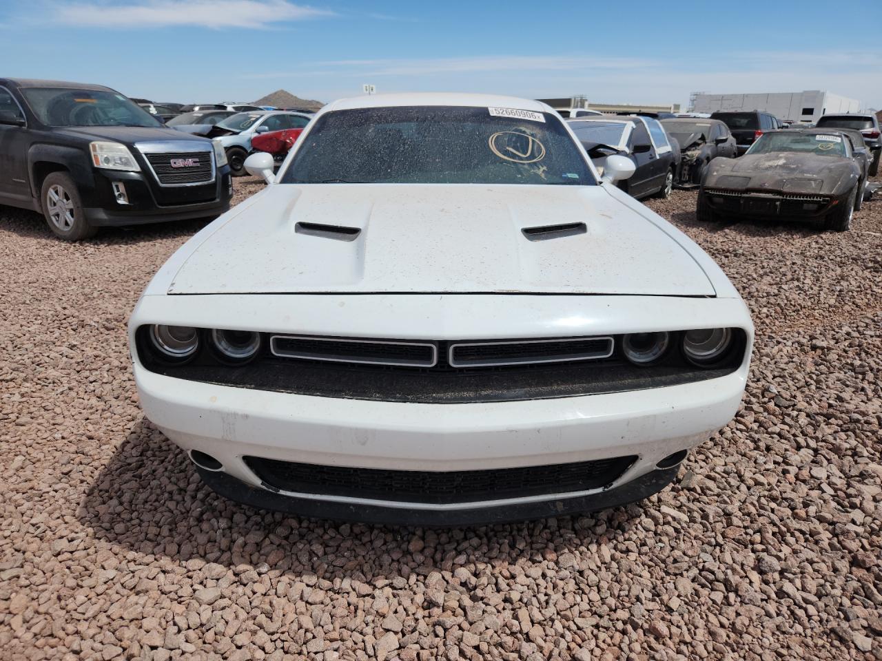 2016 Dodge Challenger Sxt White vin: 2C3CDZAG9GH145520