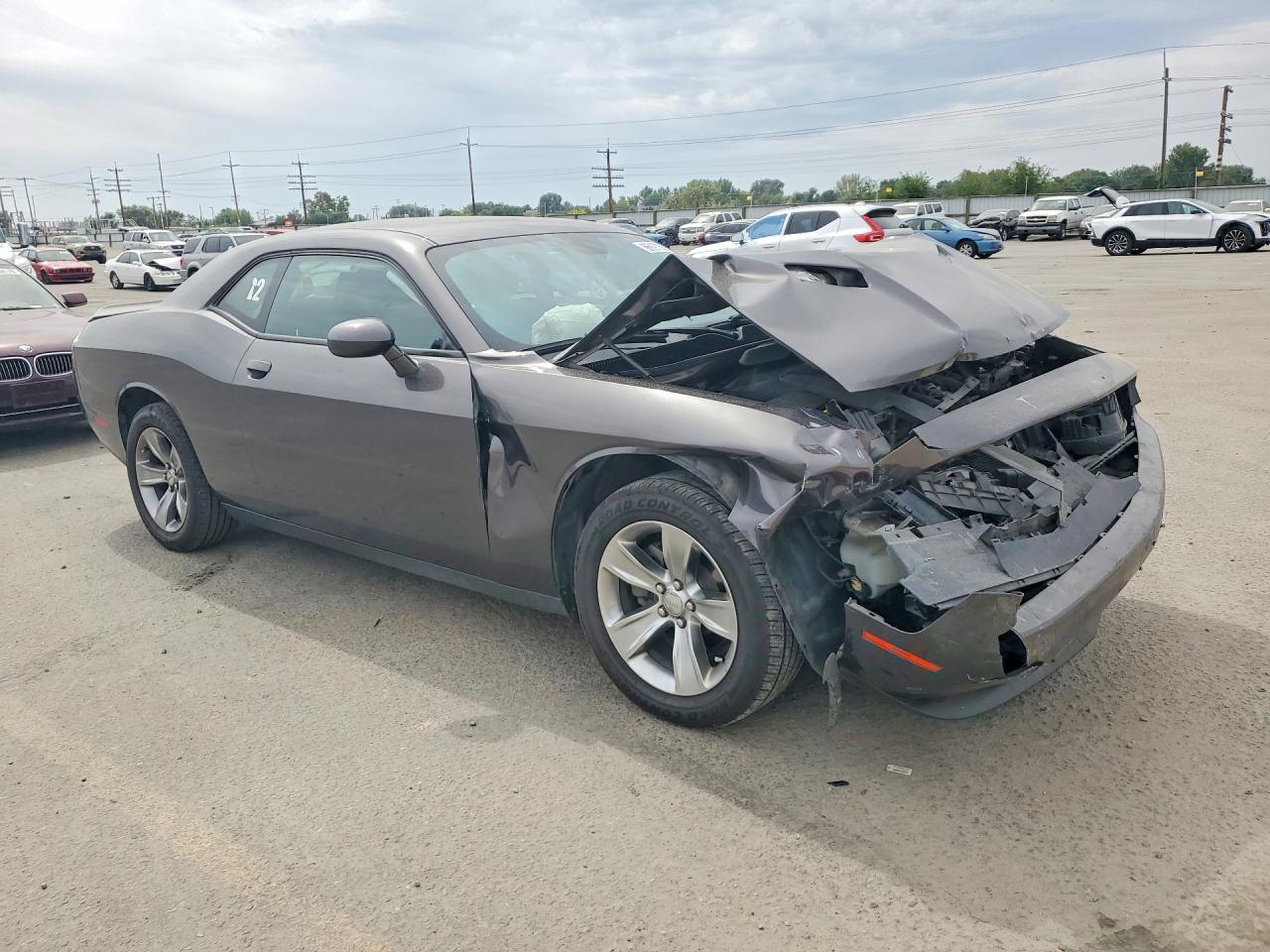 2015 Dodge Challenger Sxt Charcoal vin: 2C3CDZAGXFH701834