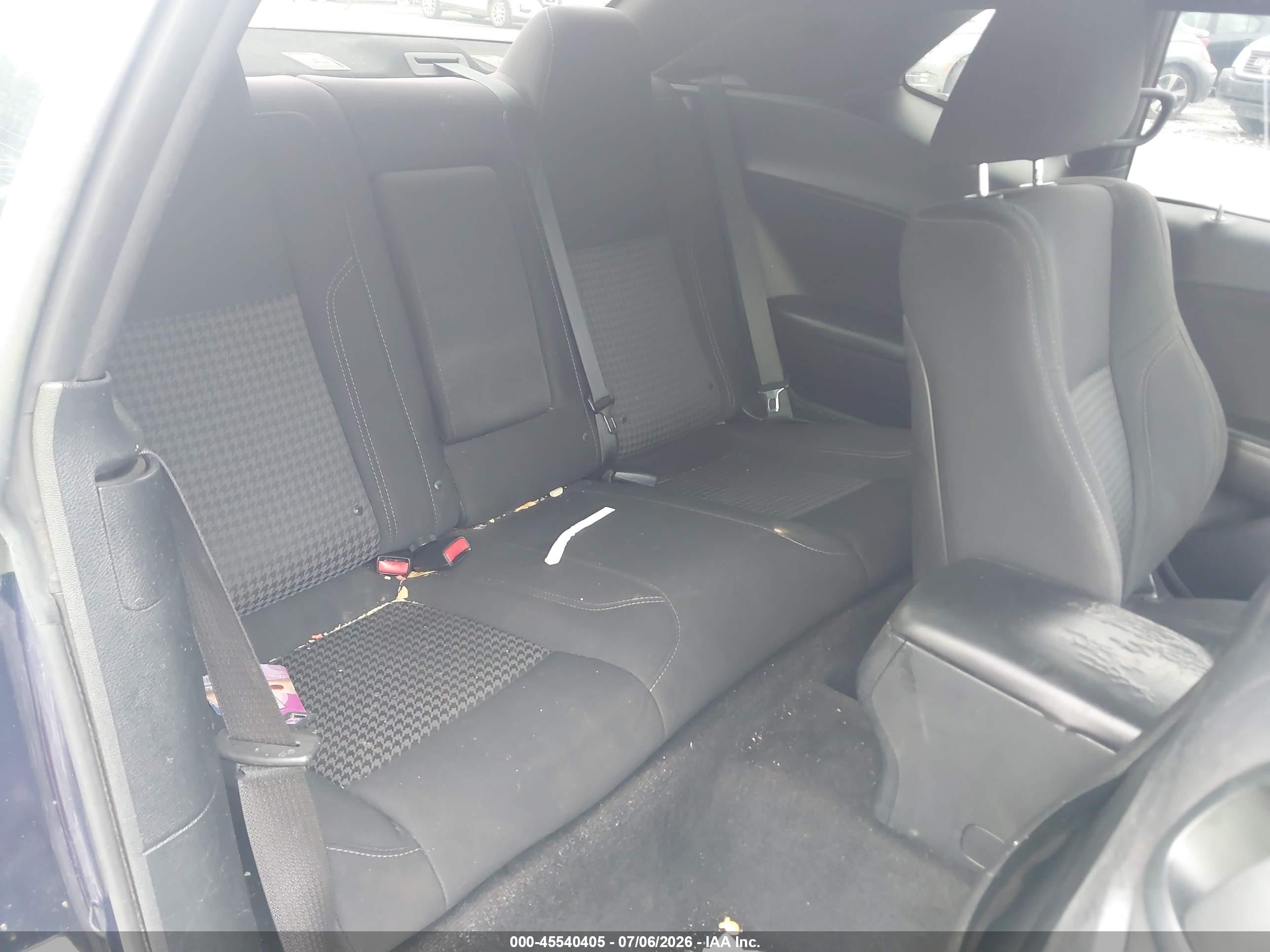 2015 Dodge Challenger Sxt Dark Blue vin: 2C3CDZAGXFH732825