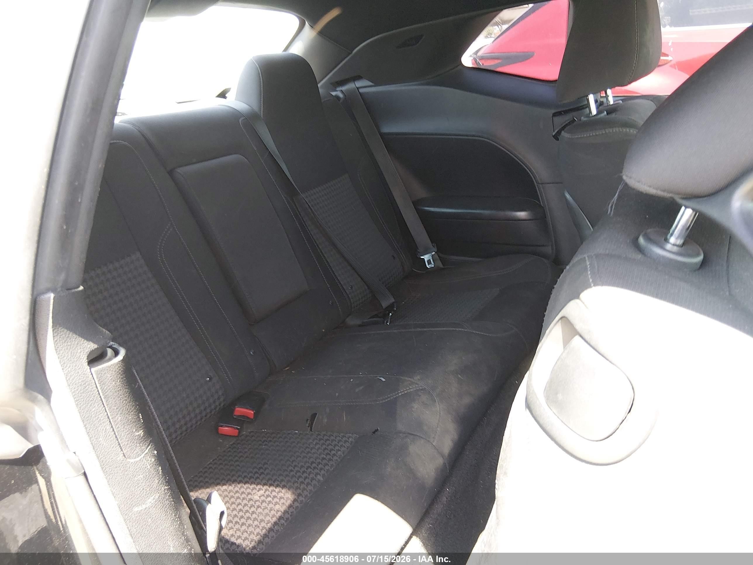 2015 Dodge Challenger Sxt Black vin: 2C3CDZAGXFH798209