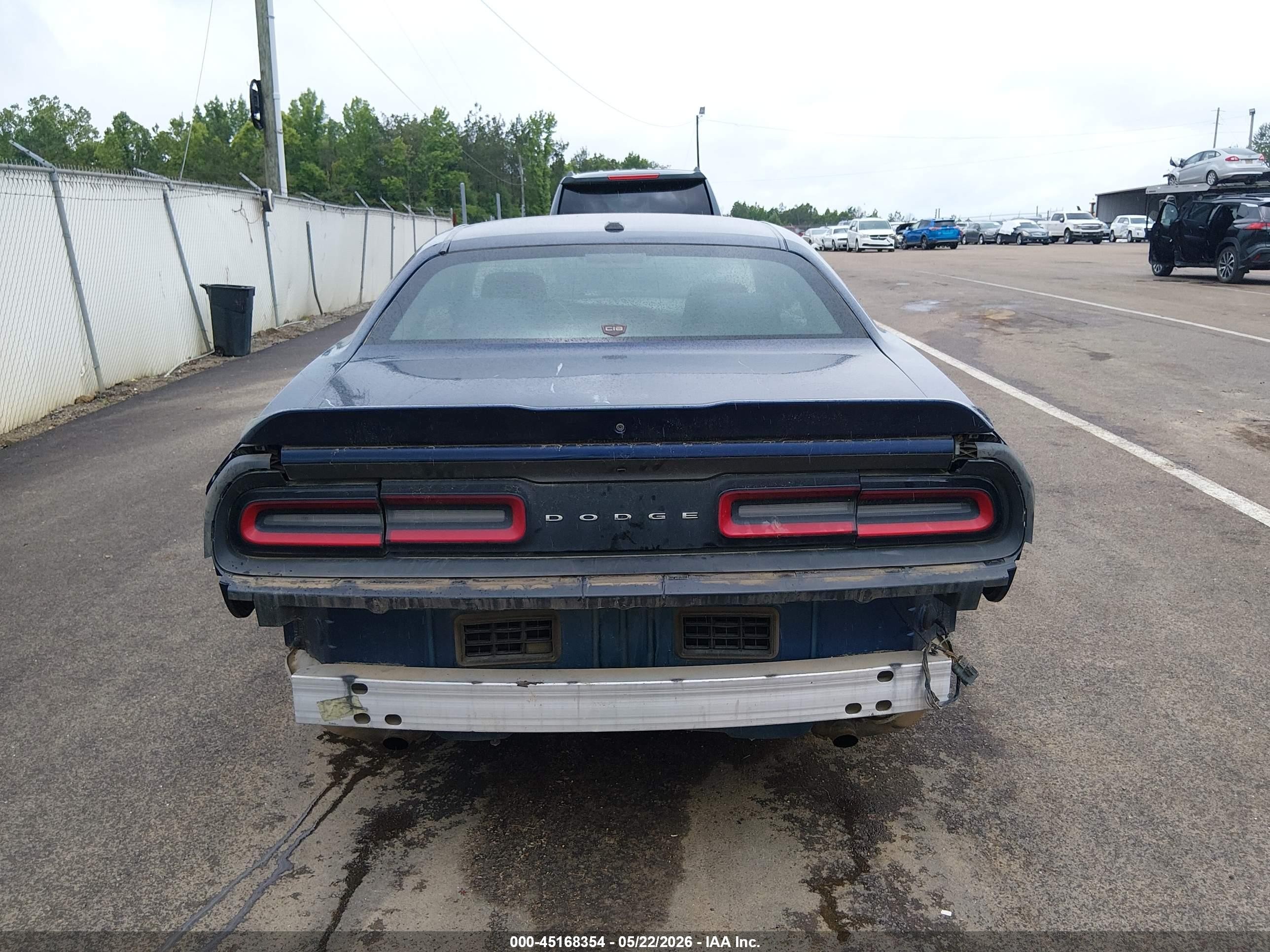 2015 Dodge Challenger Sxt Blue vin: 2C3CDZAGXFH873605