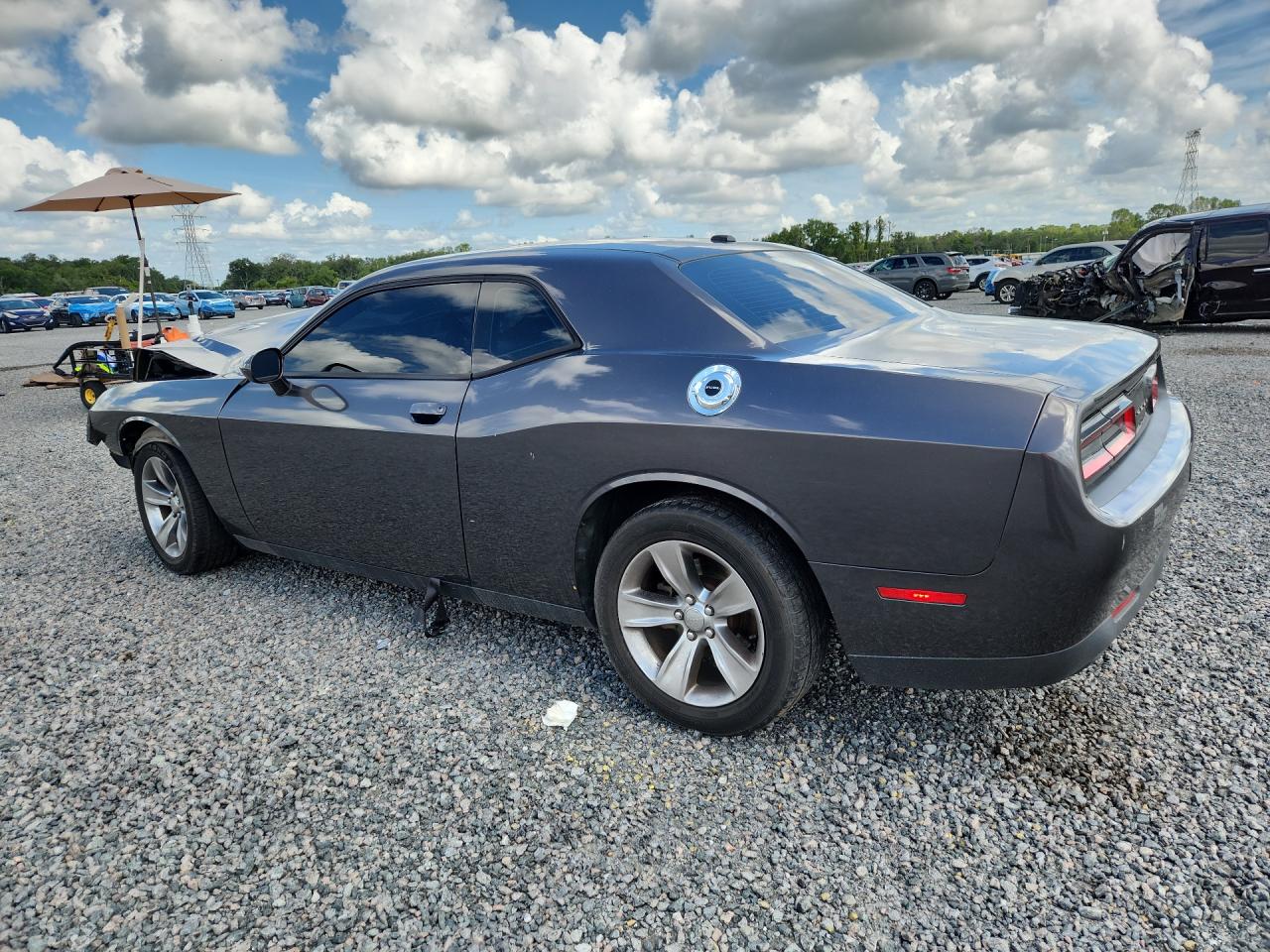 2015 Dodge Challenger Sxt Gray vin: 2C3CDZAGXFH905758