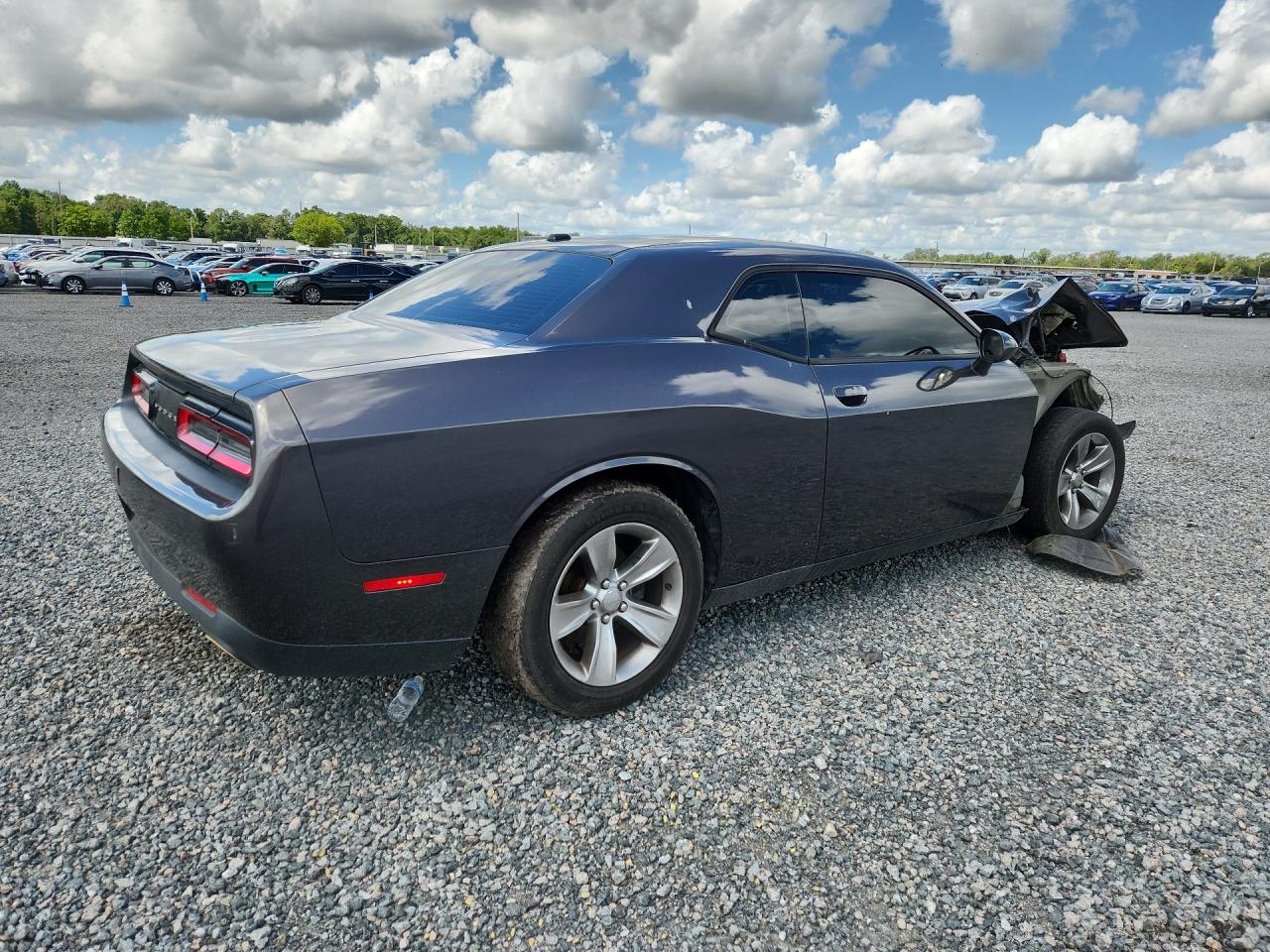 2015 Dodge Challenger Sxt Gray vin: 2C3CDZAGXFH905758
