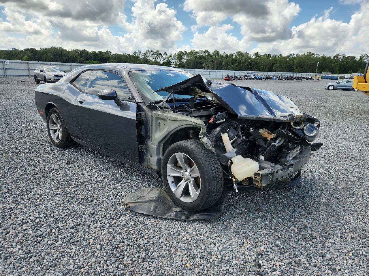 2015 Dodge Challenger Sxt Gray vin: 2C3CDZAGXFH905758