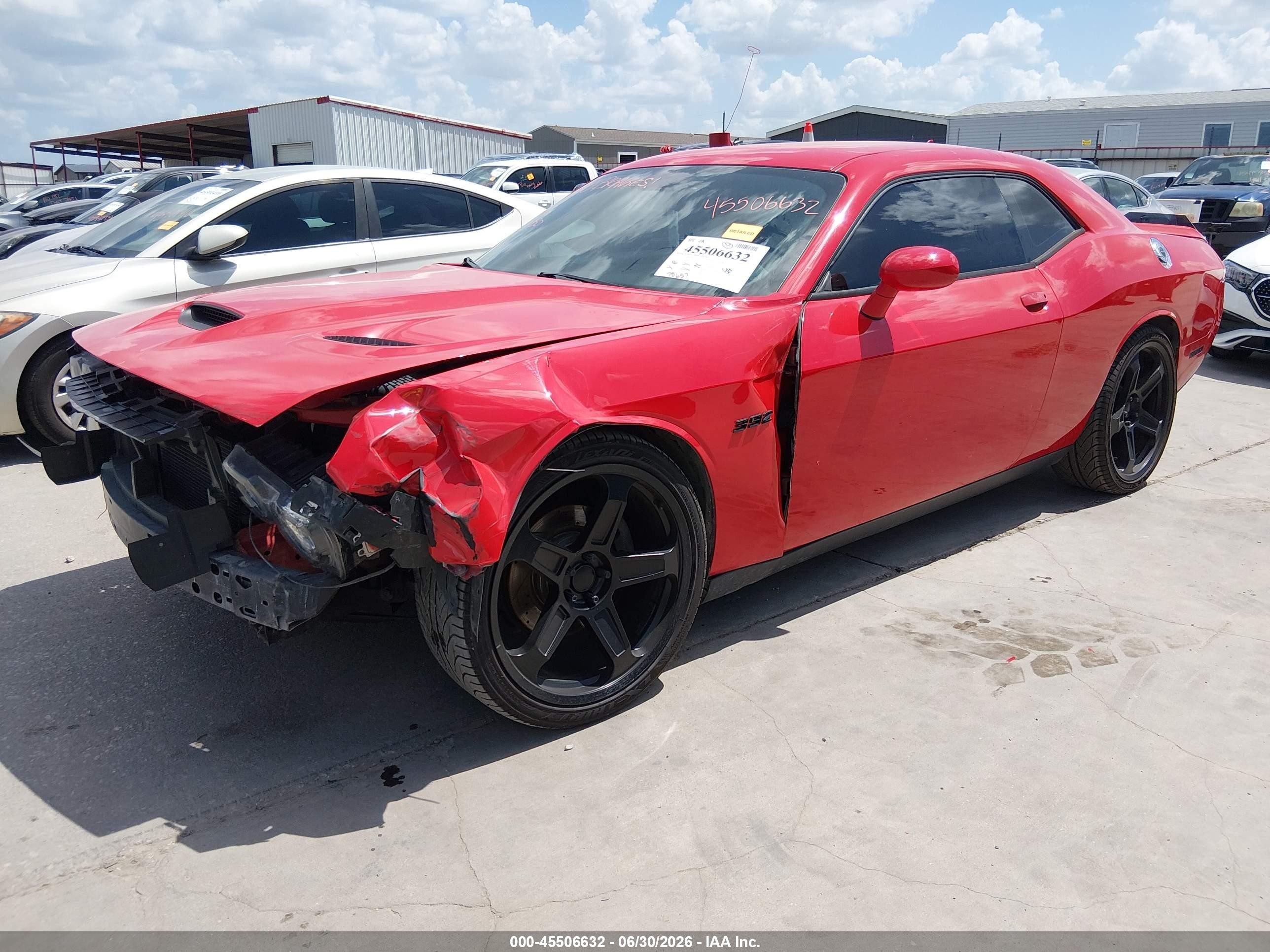 2015 Dodge Challenger R/t Red vin: 2C3CDZAT0FH712094
