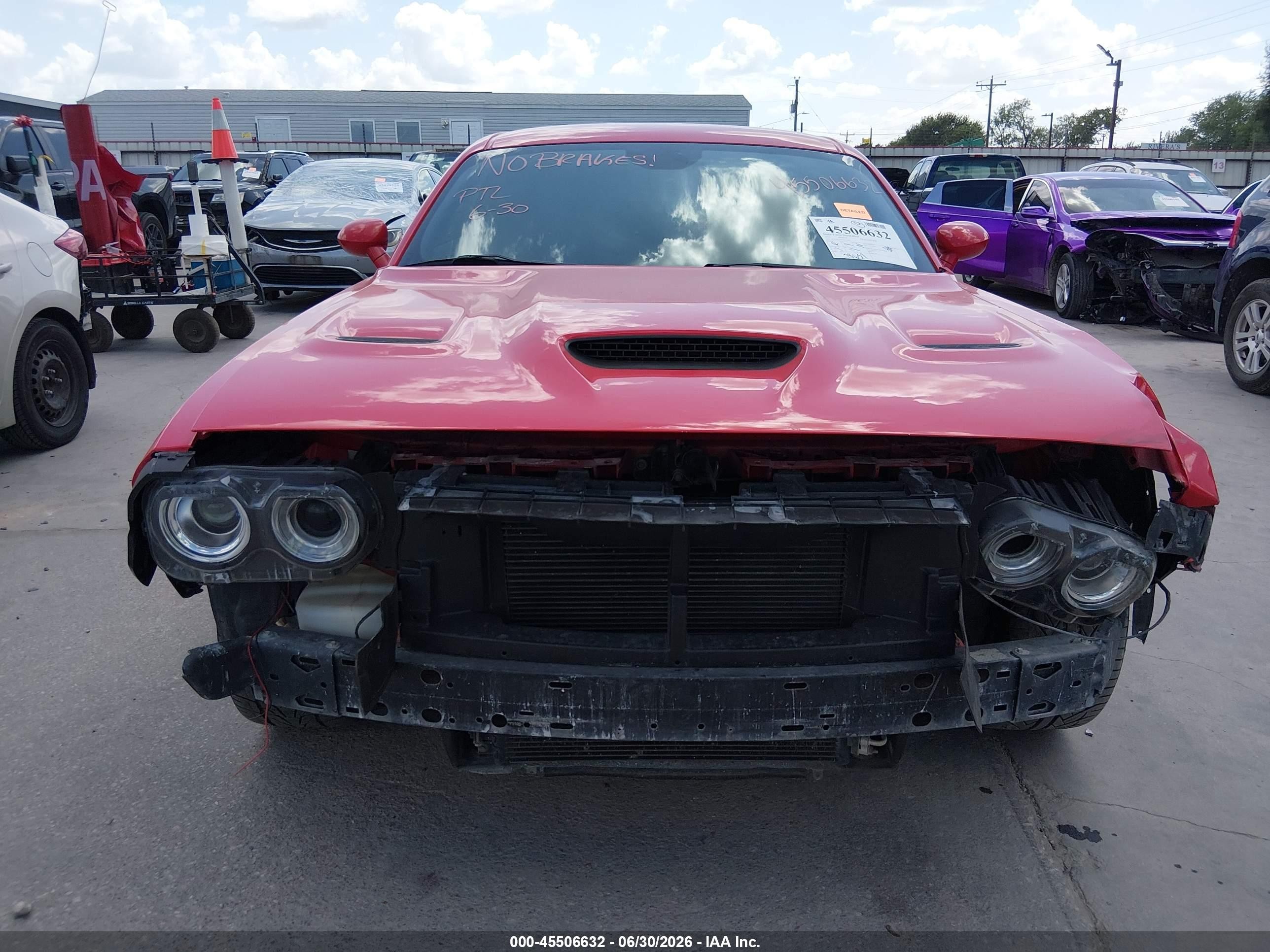 2015 Dodge Challenger R/t Red vin: 2C3CDZAT0FH712094