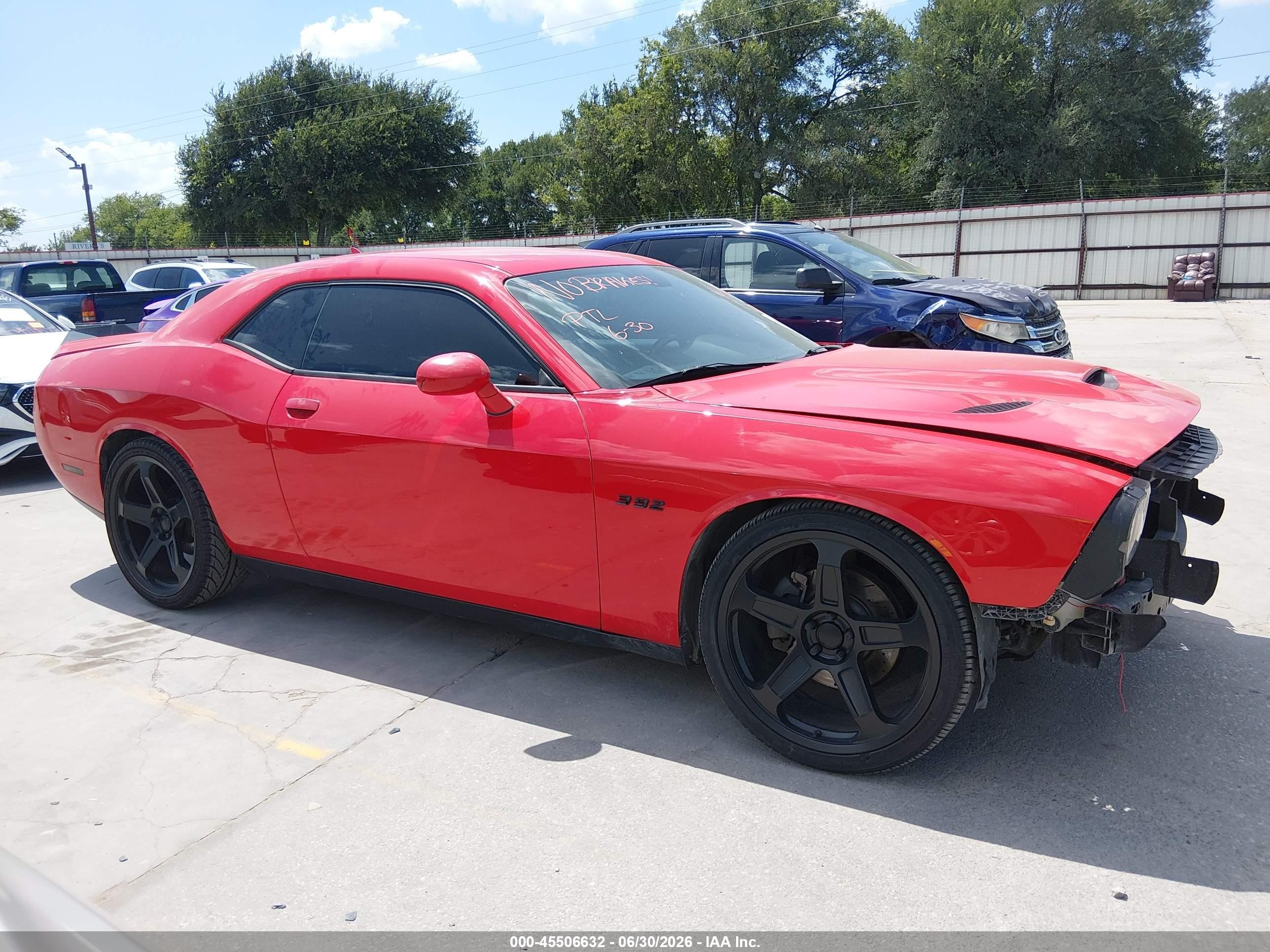 2015 Dodge Challenger R/t Red vin: 2C3CDZAT0FH712094