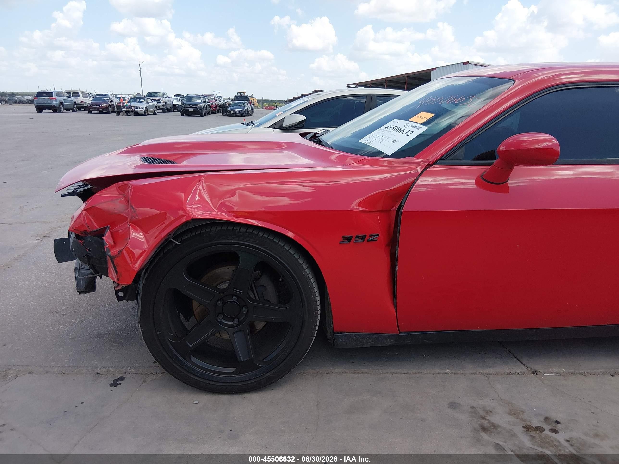 2015 Dodge Challenger R/t Red vin: 2C3CDZAT0FH712094