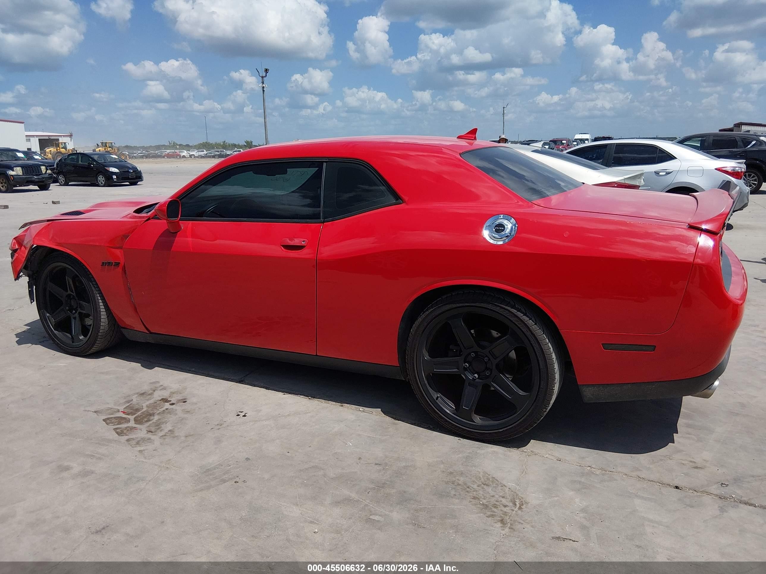 2015 Dodge Challenger R/t Red vin: 2C3CDZAT0FH712094