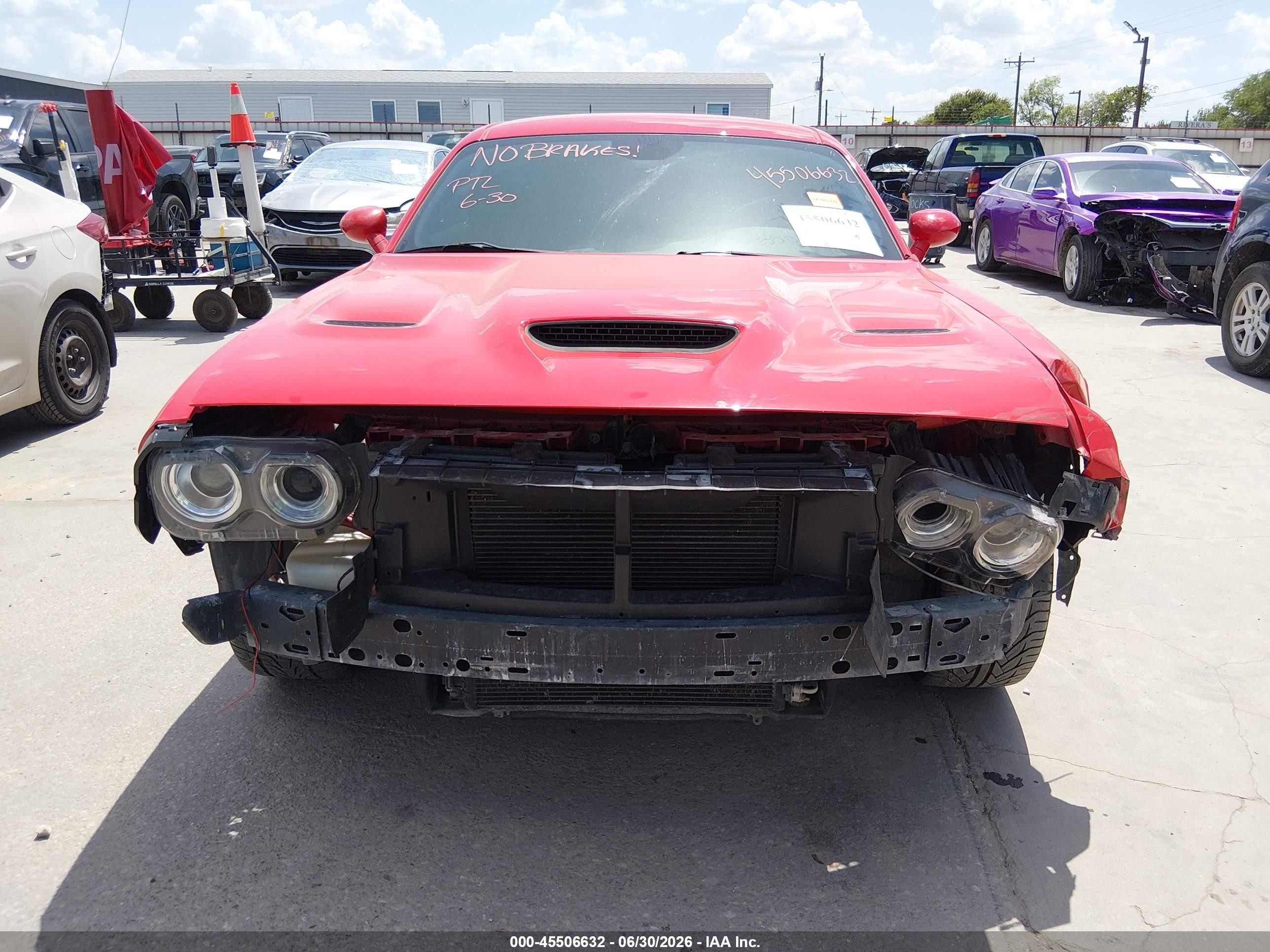 2015 Dodge Challenger R/t Red vin: 2C3CDZAT0FH712094