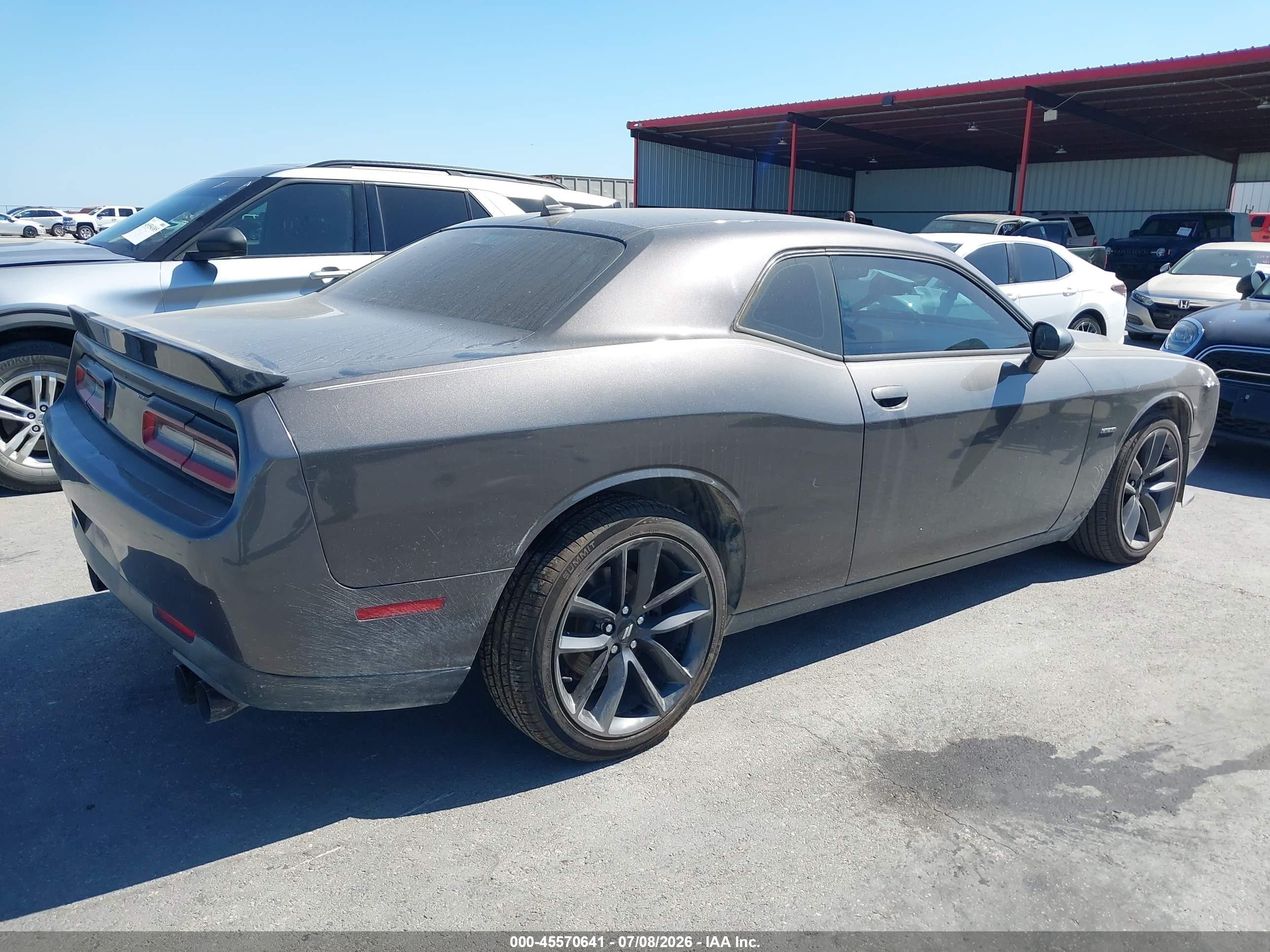 2015 Dodge Challenger R/t Gray vin: 2C3CDZAT0FH728263