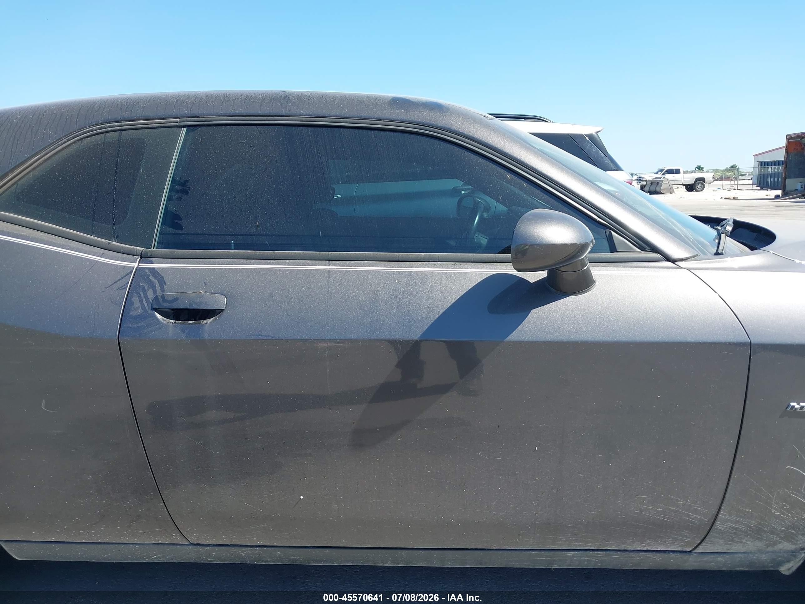 2015 Dodge Challenger R/t Gray vin: 2C3CDZAT0FH728263